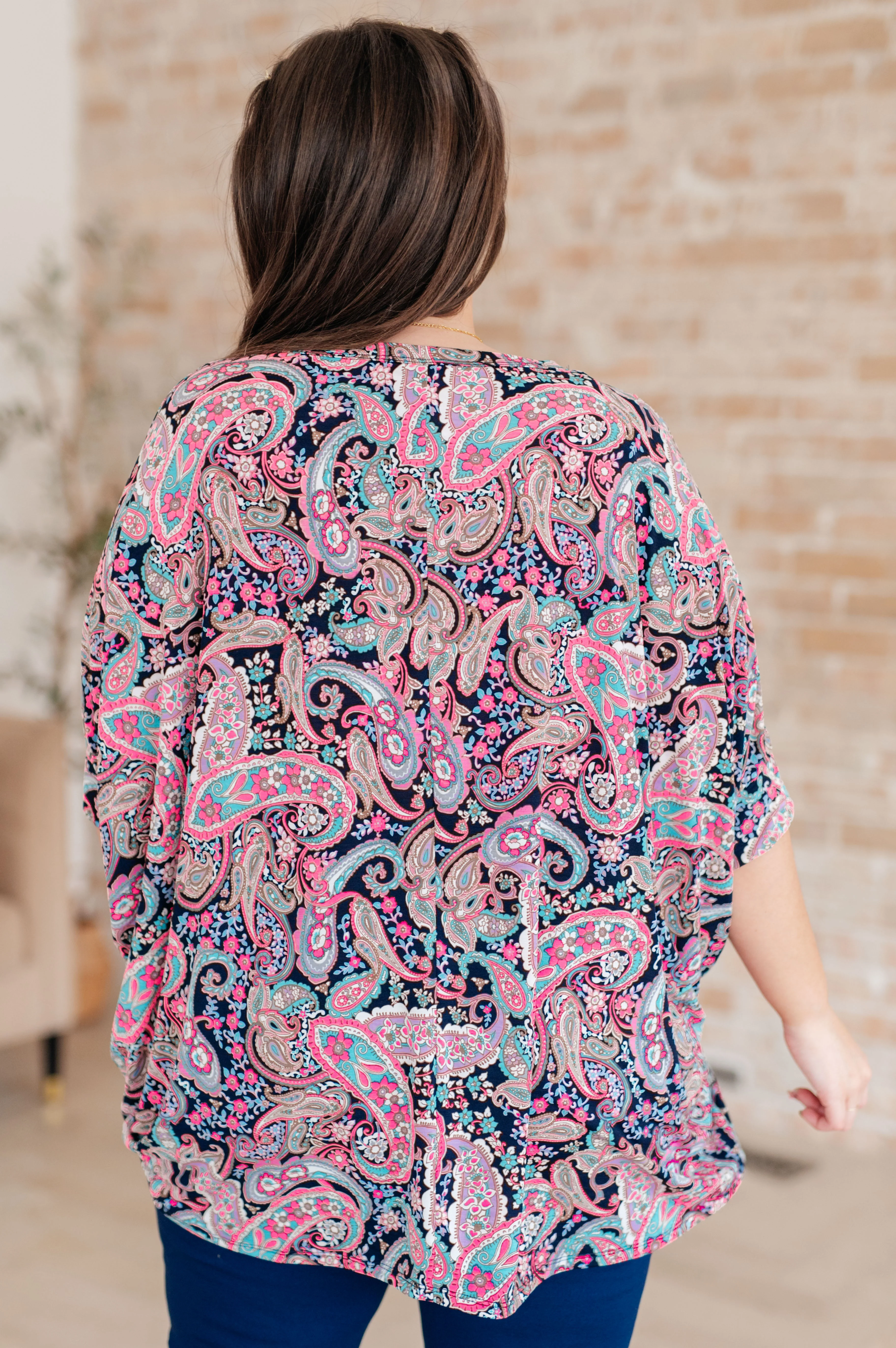 Essentially You Top in Pink Paisley - 2/23/2024 - Image 8