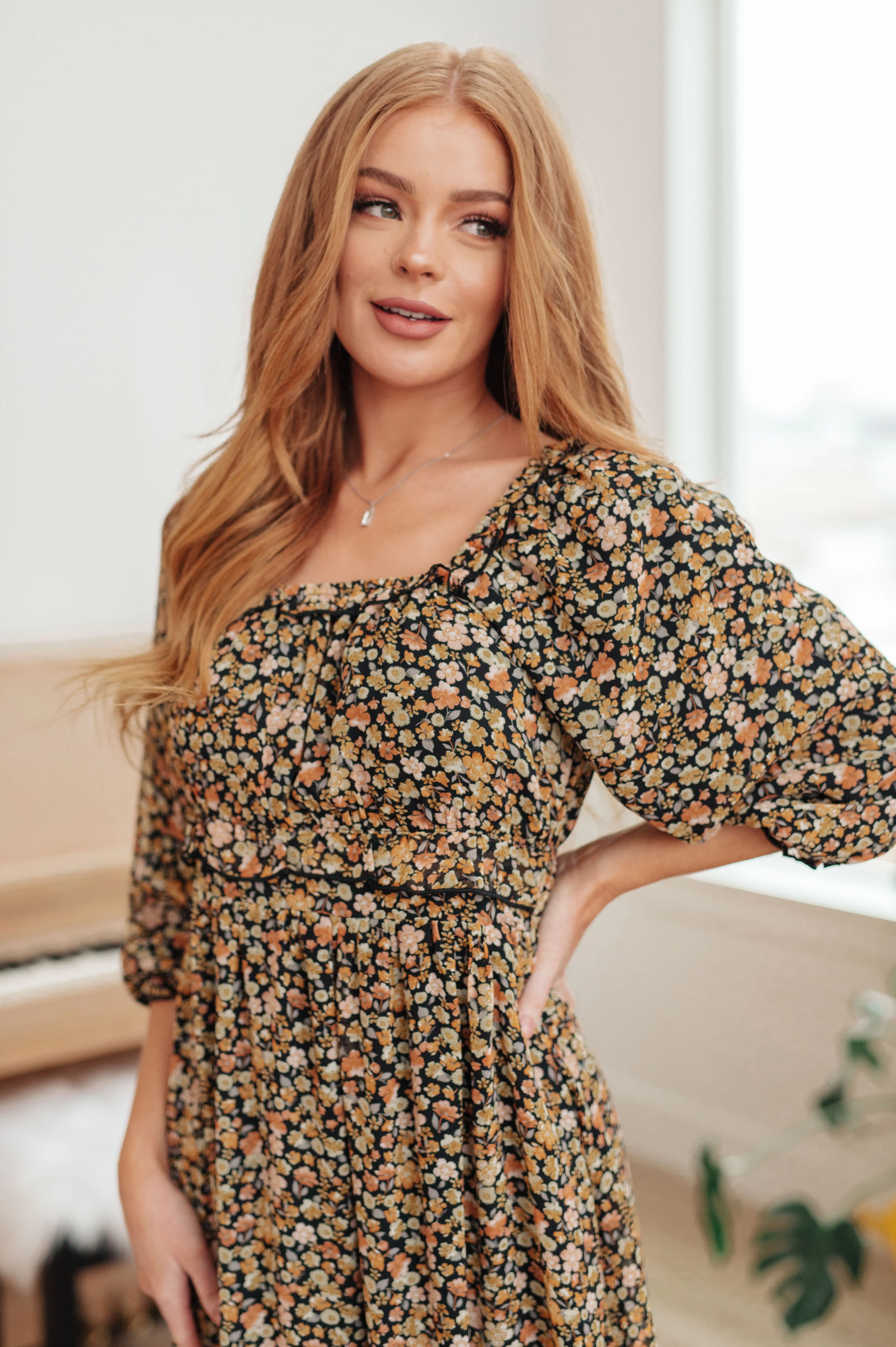 Ever So Briefly Floral Maxi Dress - 9/25/2025 - Image 4