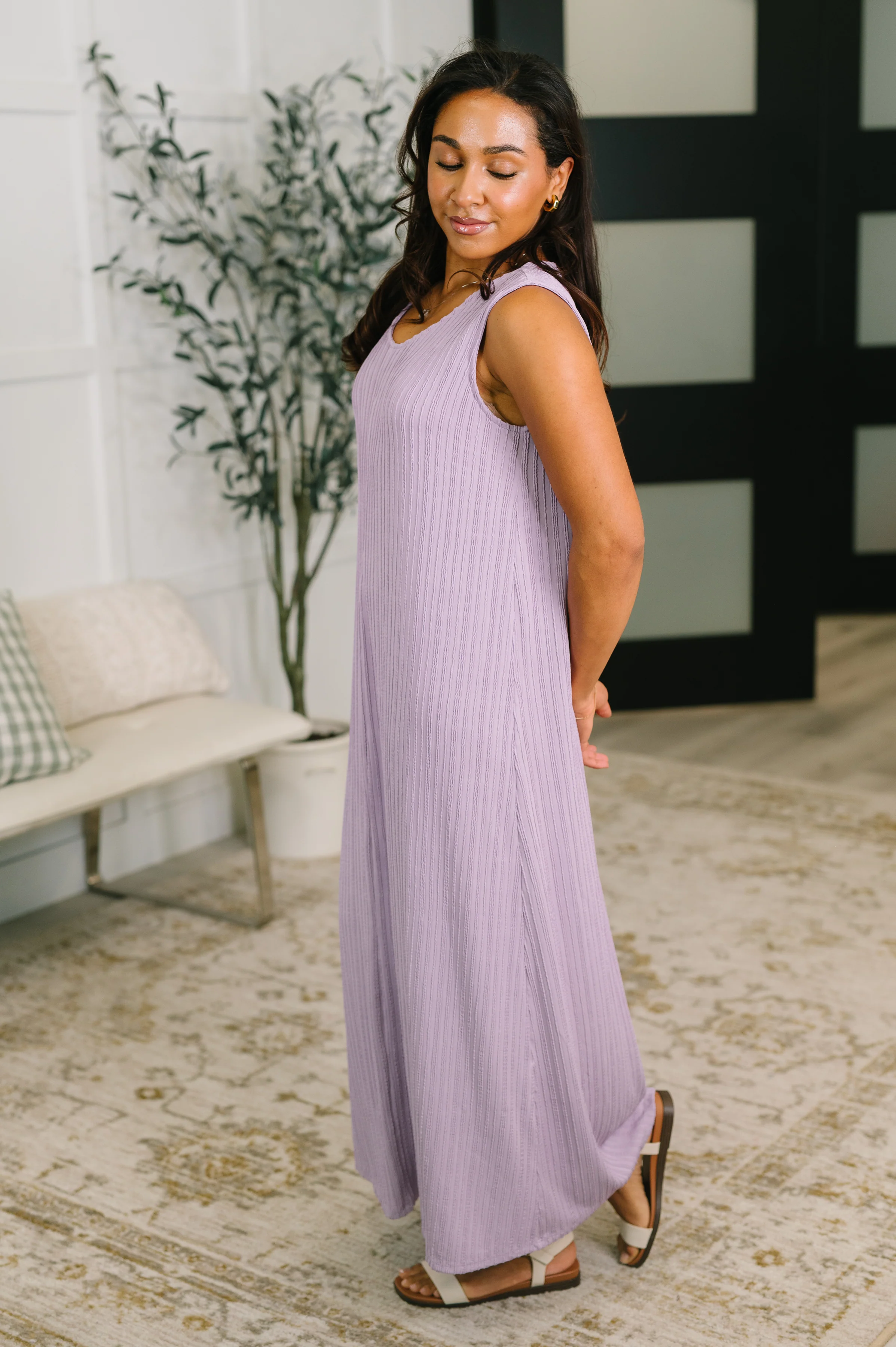Everything She Wants Sleeveless Maxi Dress in Lavender - 5/29/2026 NEW - Image 3