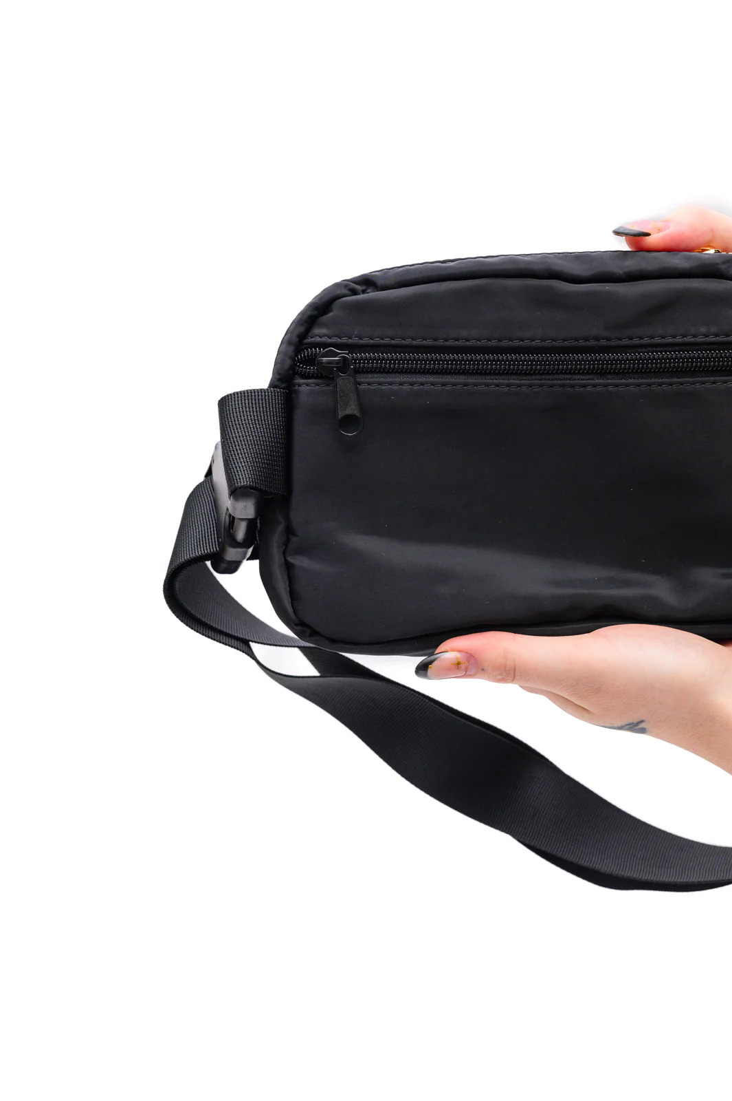 Everywhere I Go Crossbody Belt Bag in Black - 12/9/2024 - Image 6