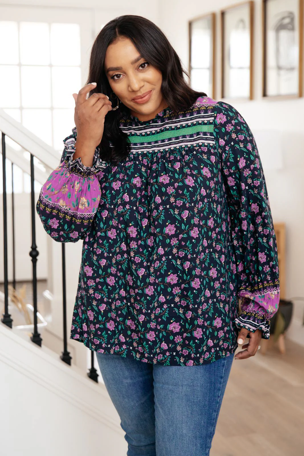 Exquisite Beauty Floral Blouse - 9/28/2021 - Image 7