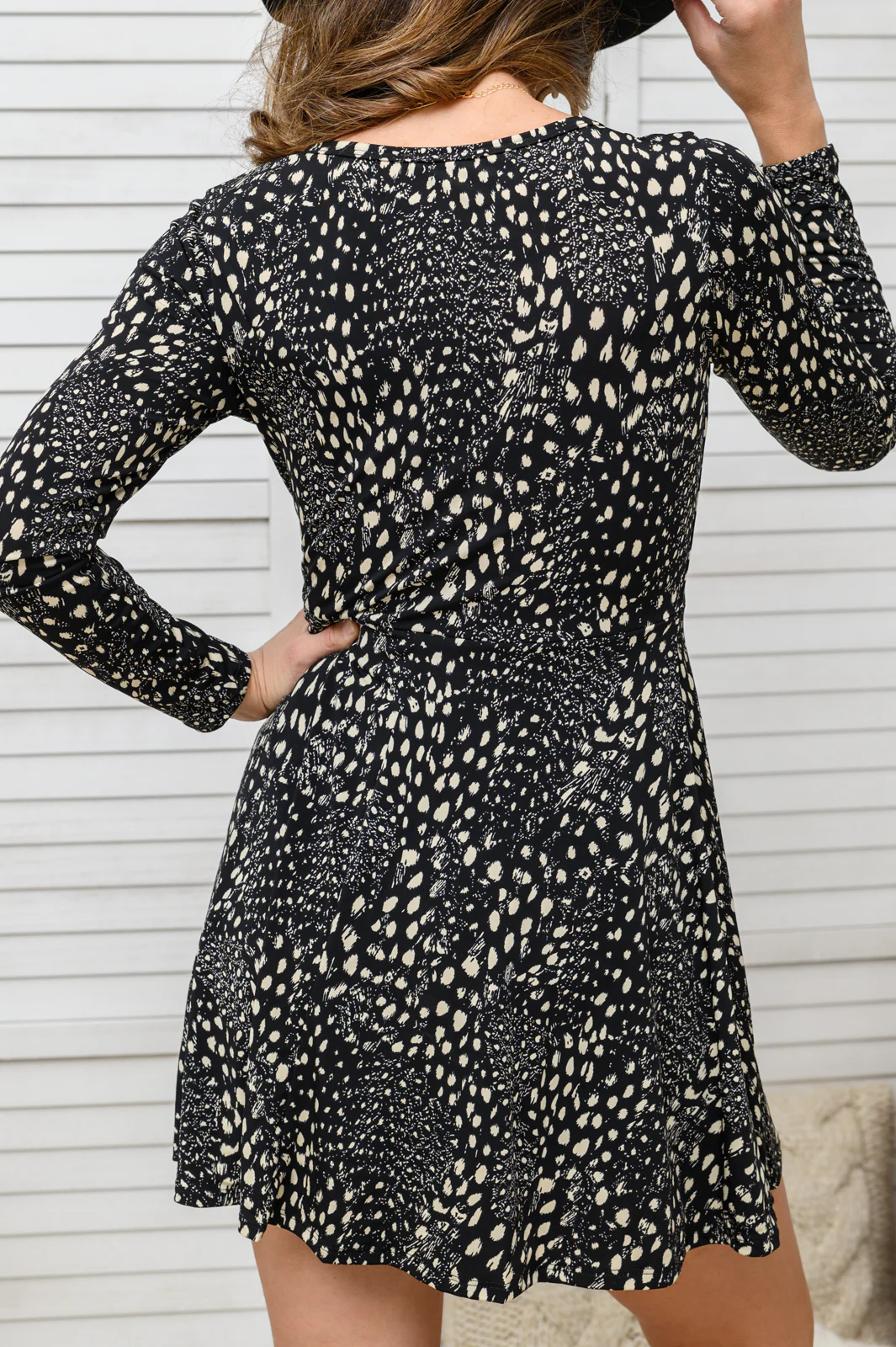 Fay Long Sleeve V Neck Skort Dress - 12/13/2022 - Image 8