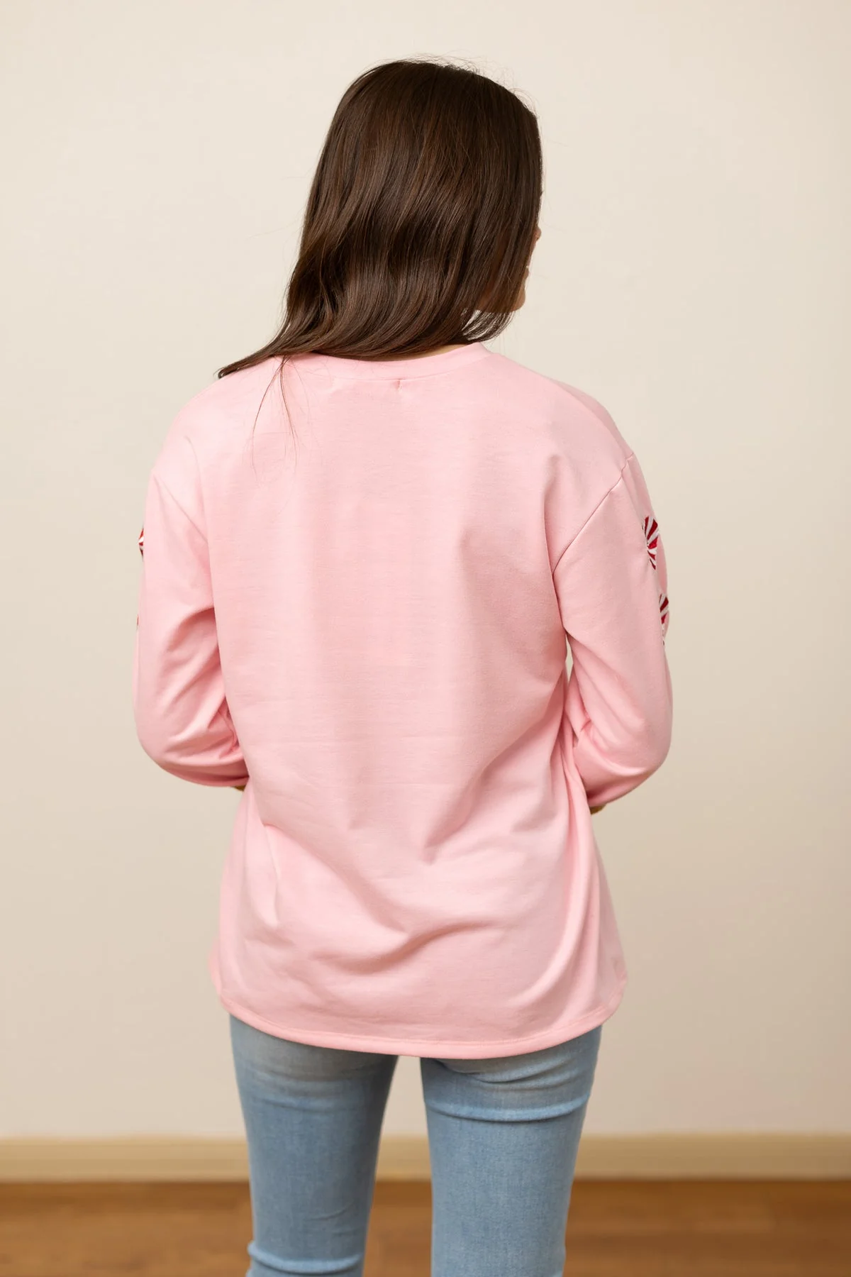 Feelin Festive Pink Top - Image 7