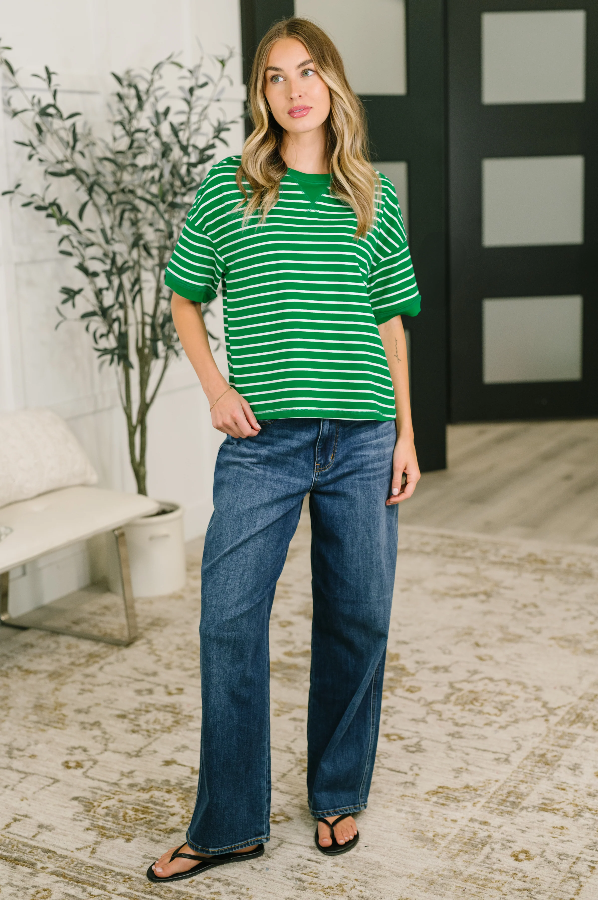 Feels So Right Drop Shoulder Casual Top - 6/9/2026 - Image 3