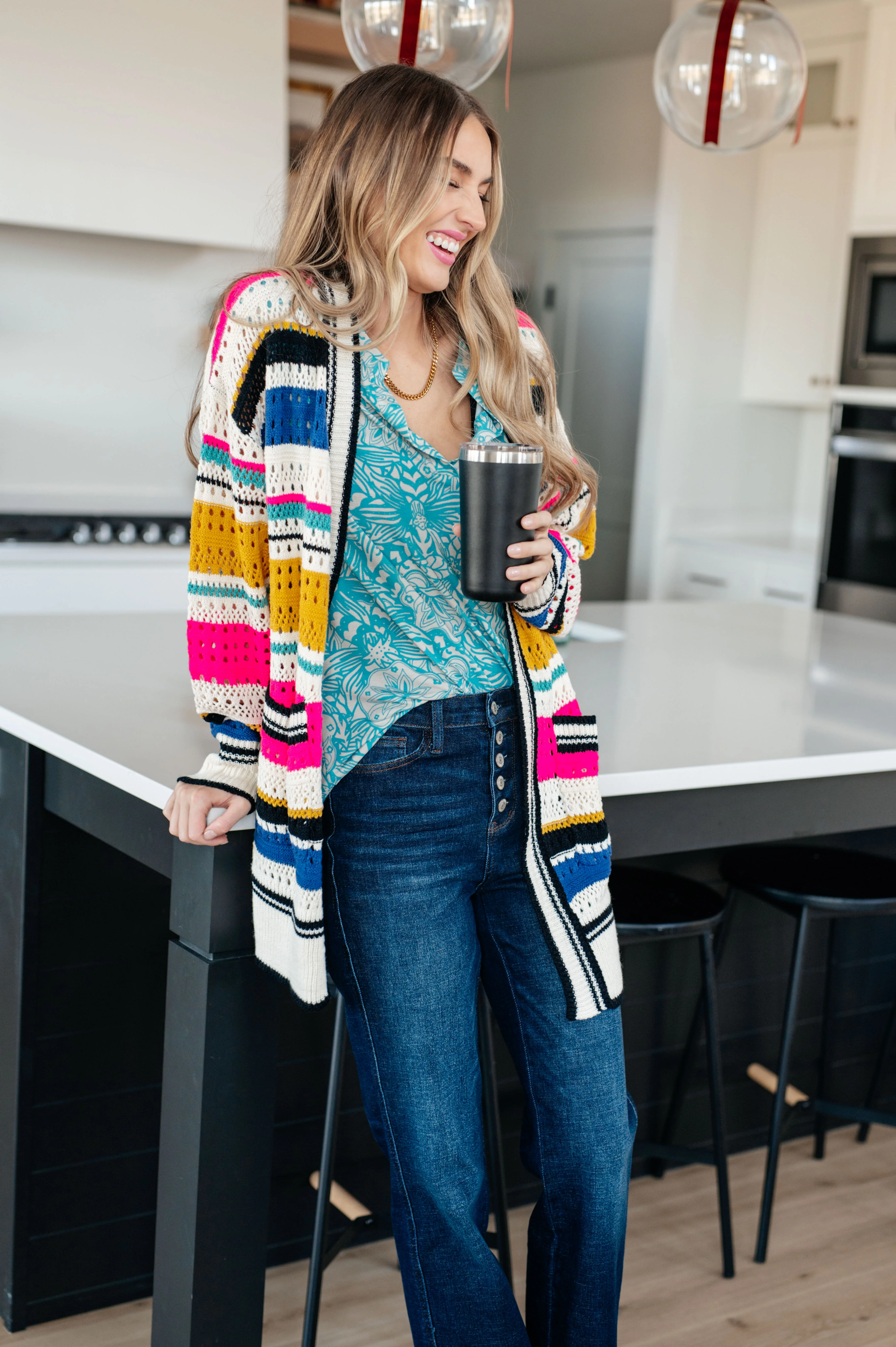 Felt Cute Striped Cardigan - 10/13/2023 - Image 4