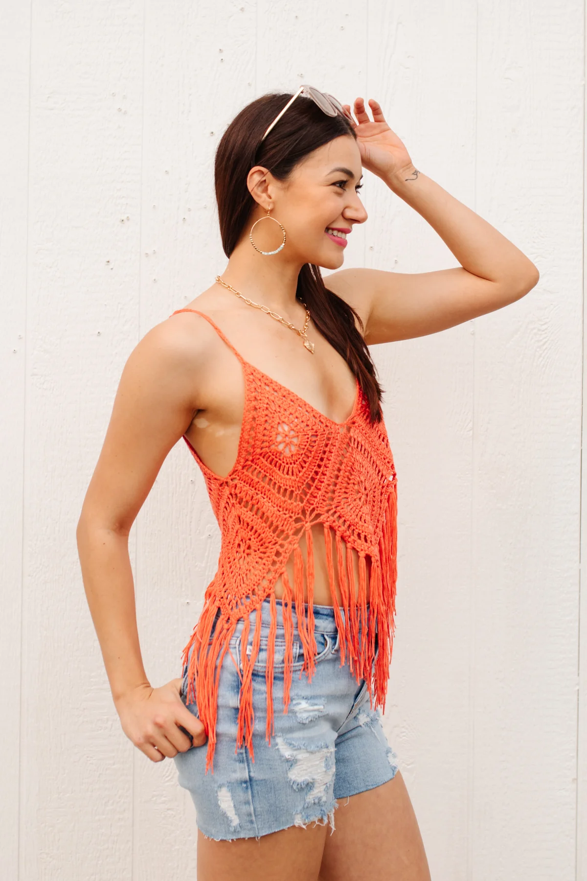 Festival Fringe Tank in Orange - 3/31/2022 - Image 24