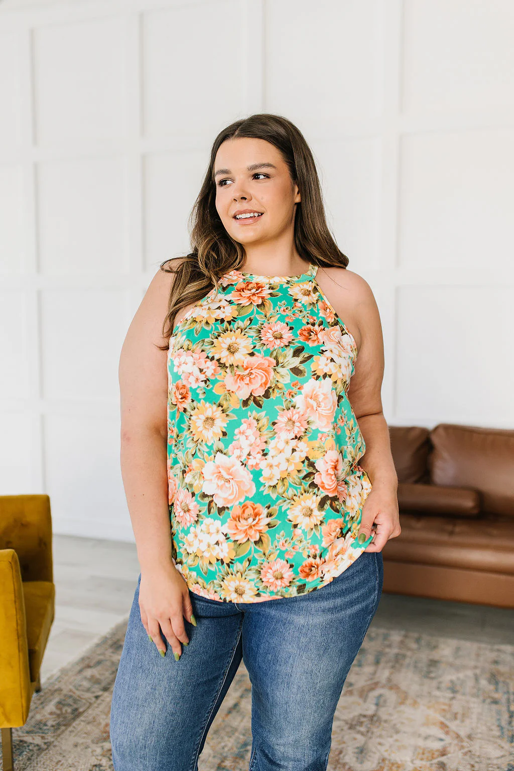 Fiddle Dee Dee Floral Halter Top - 6/27/2023 - Image 10