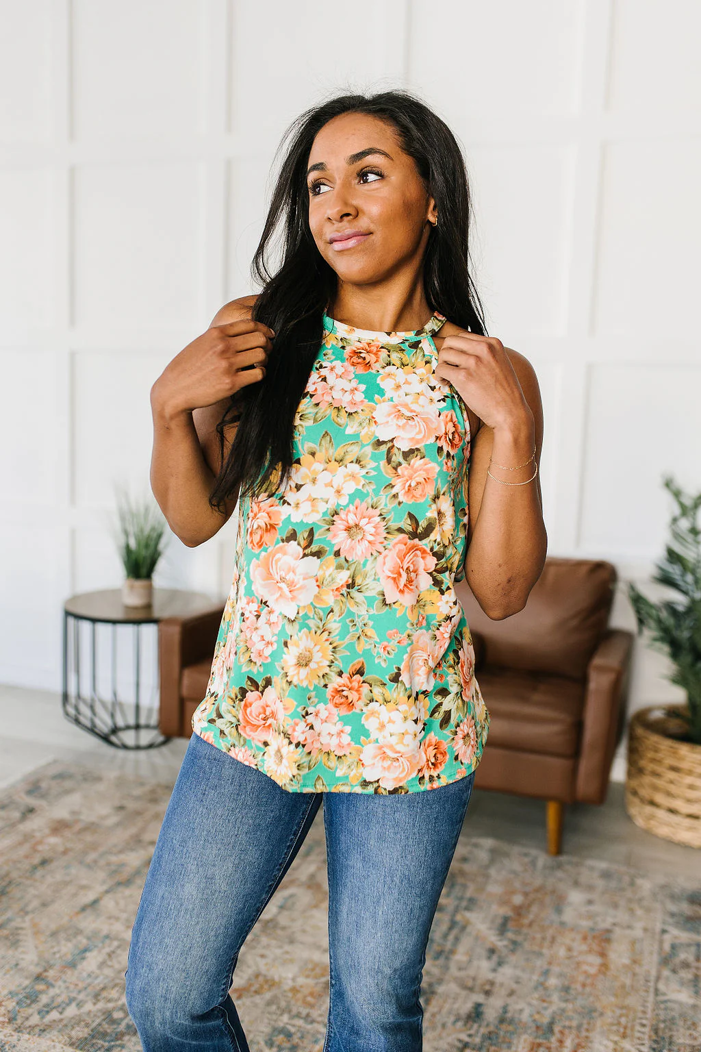 Fiddle Dee Dee Floral Halter Top - 6/27/2023 - Image 11