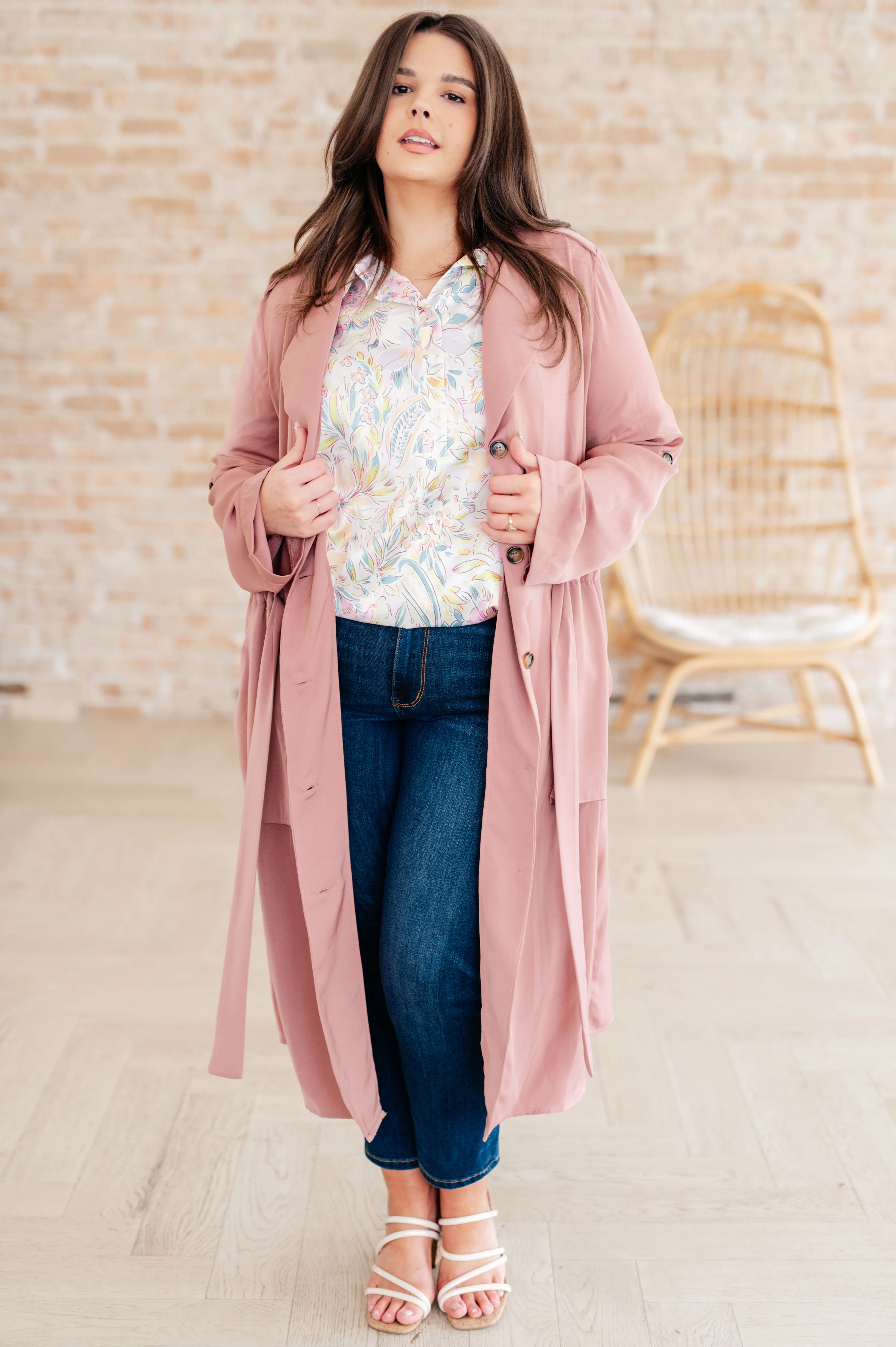 First Day Of Spring Jacket in Dusty Mauve - 2/20/2024 - Image 3