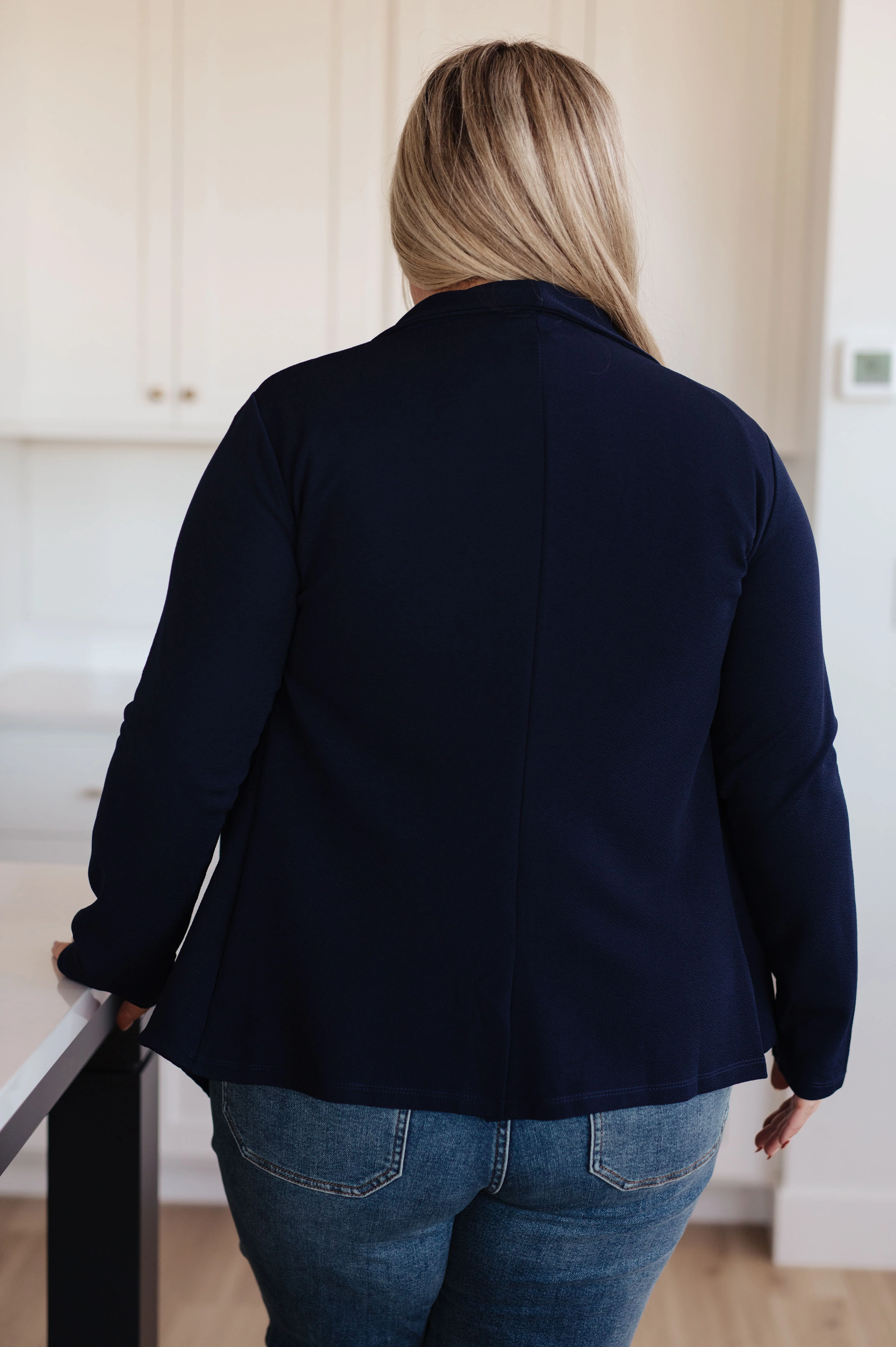 Fitted Blazer in Navy - 11/24/2023 - Image 8