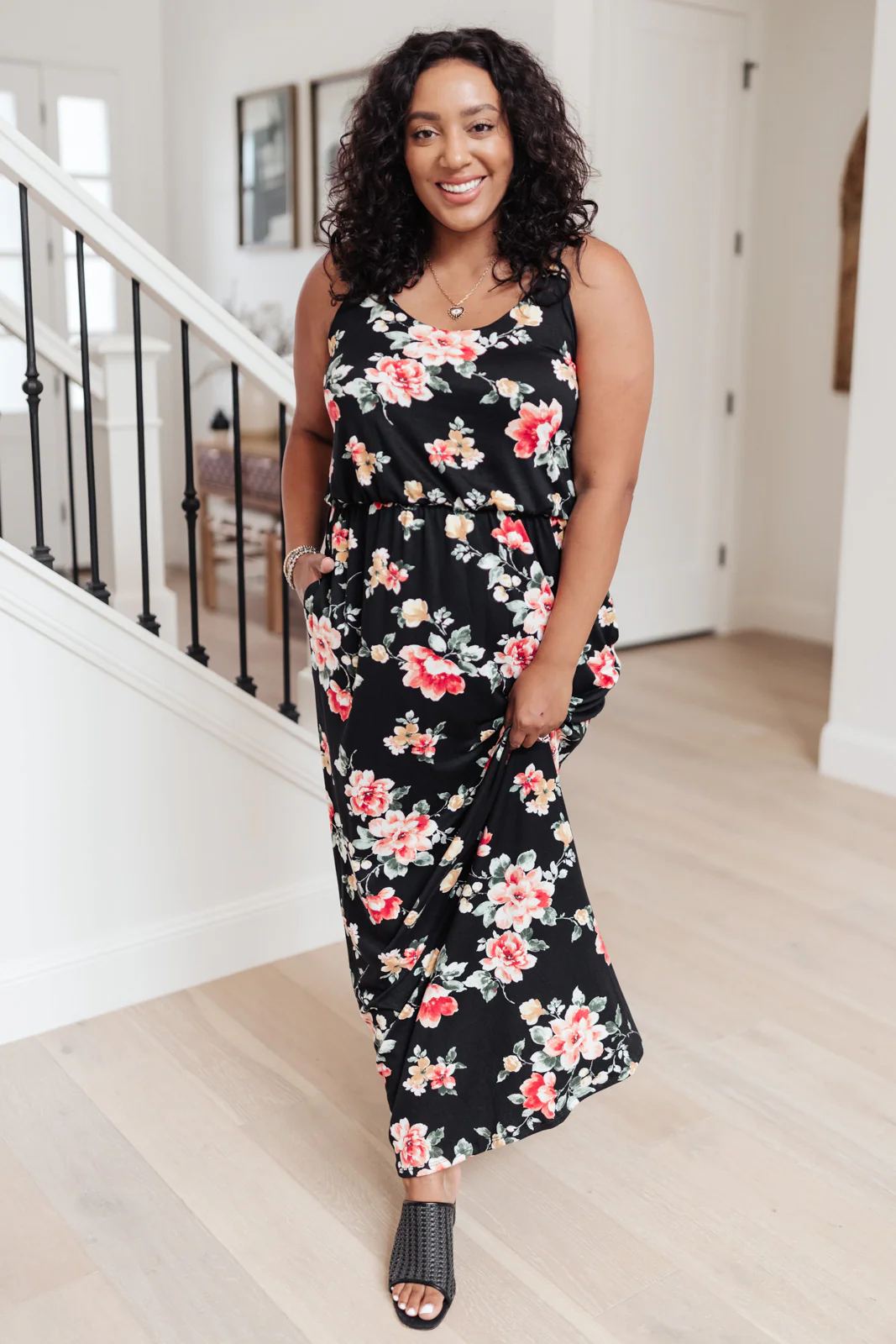 Floral Breeze Maxi Dress - 8/19/2021