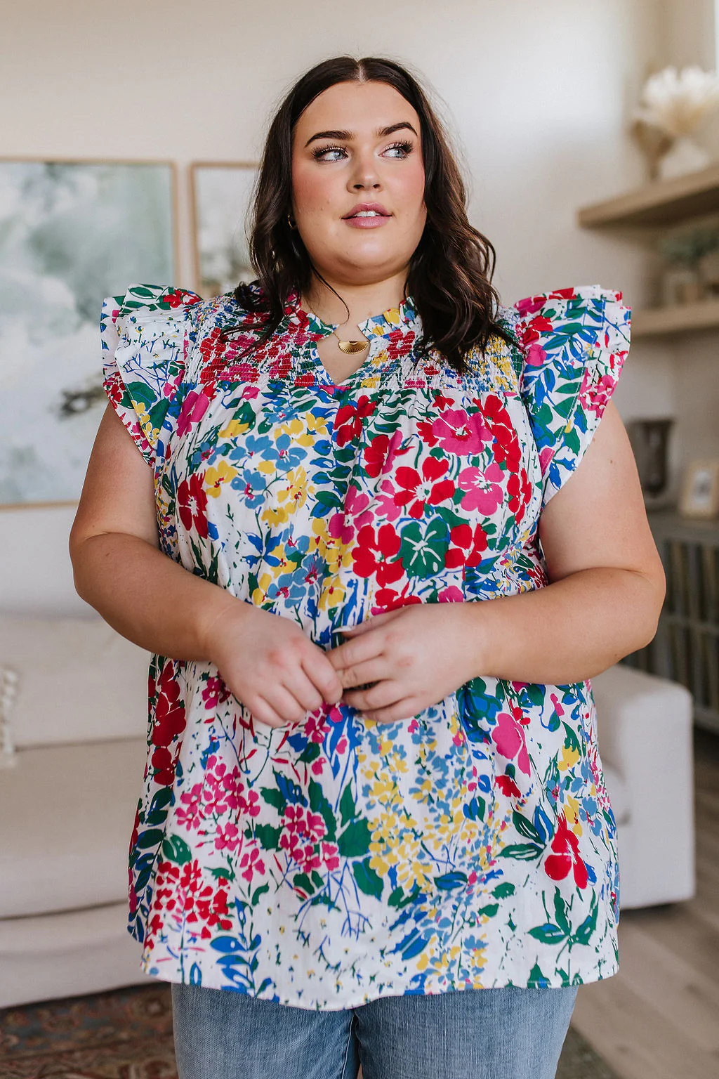 Floral Impressions Blouse - 6/15/2023 - Image 11