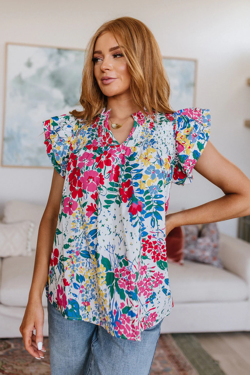 Floral Impressions Blouse - 6/15/2023 - Image 15