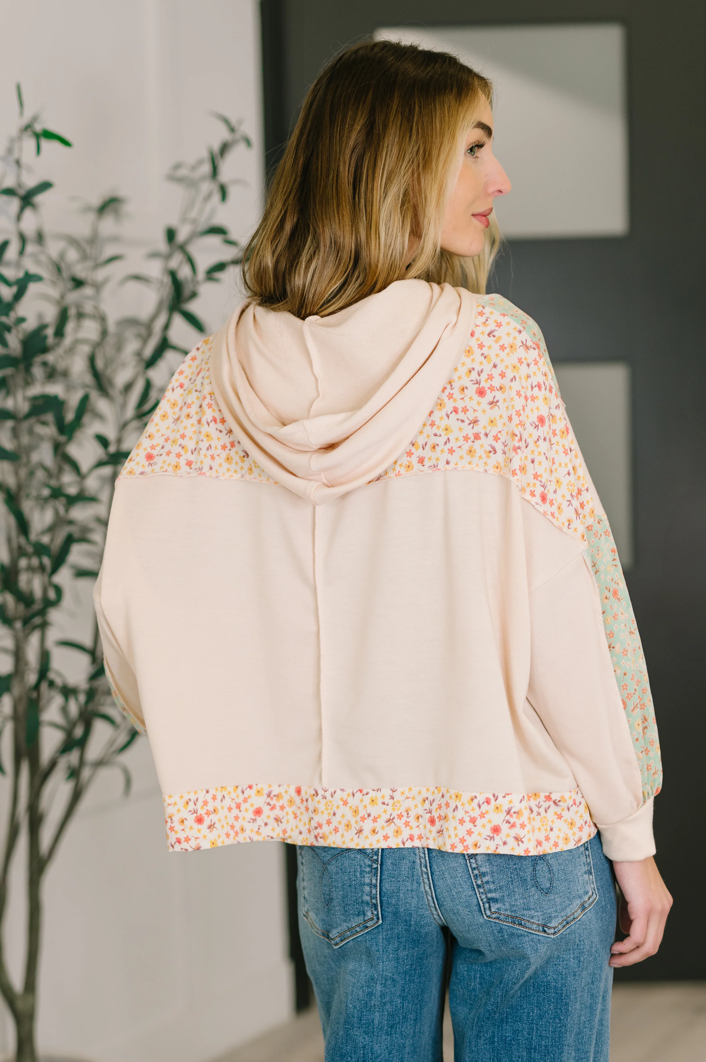 Floral Patchwork Hooded Pullover - 2/10/2026 NEW - Image 5