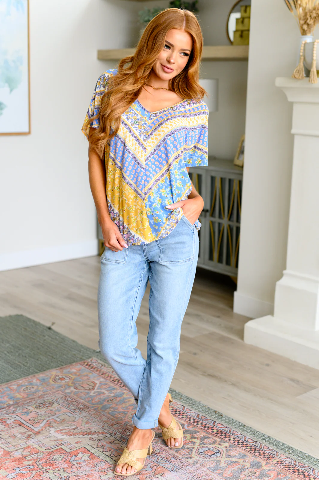 For All We Know V-Neck Blouse - 4/9/2024 - Image 3