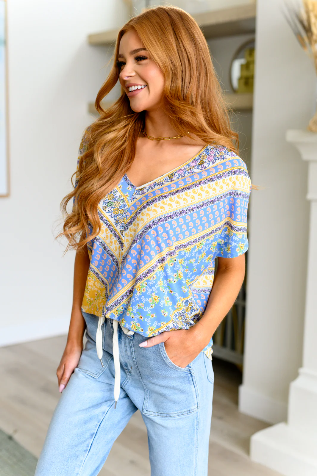 For All We Know V-Neck Blouse - 4/9/2024 - Image 5
