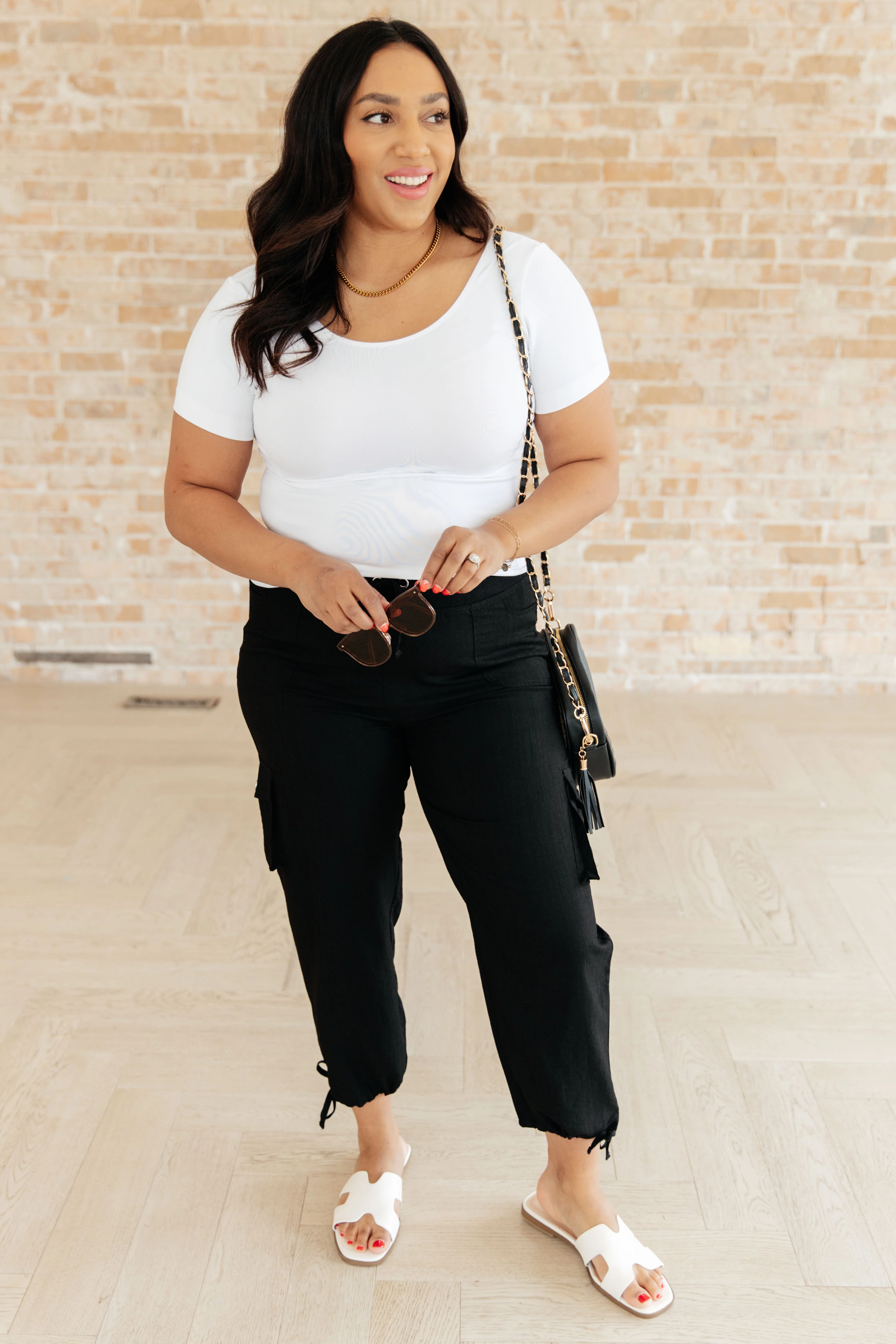 For Reasons Unknown Cargo Cropped Pants - 2/26/2024 - Image 4