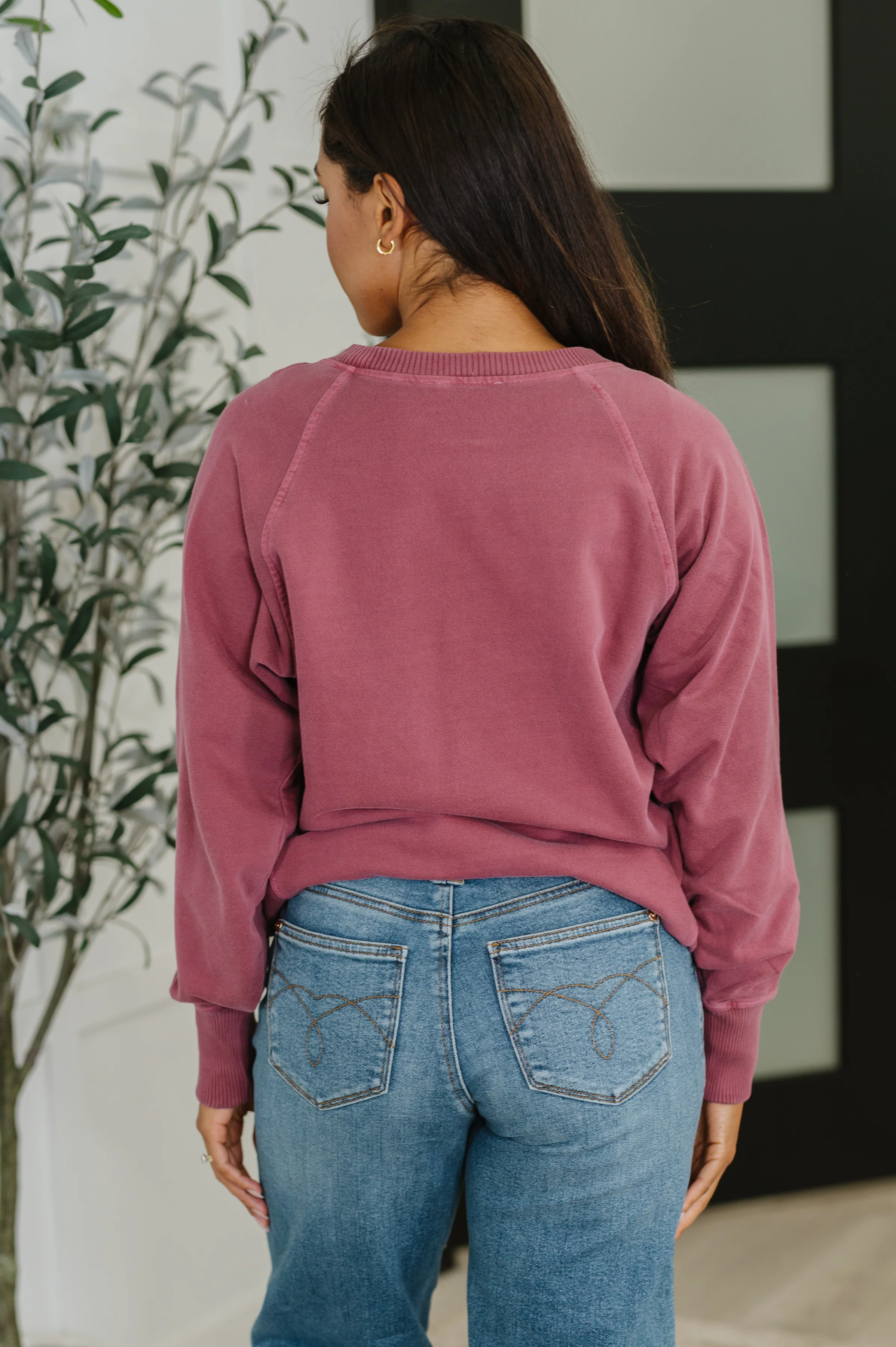 For the Experience Relaxed Pullover in Cabernet - 9/17/2025 - Image 6