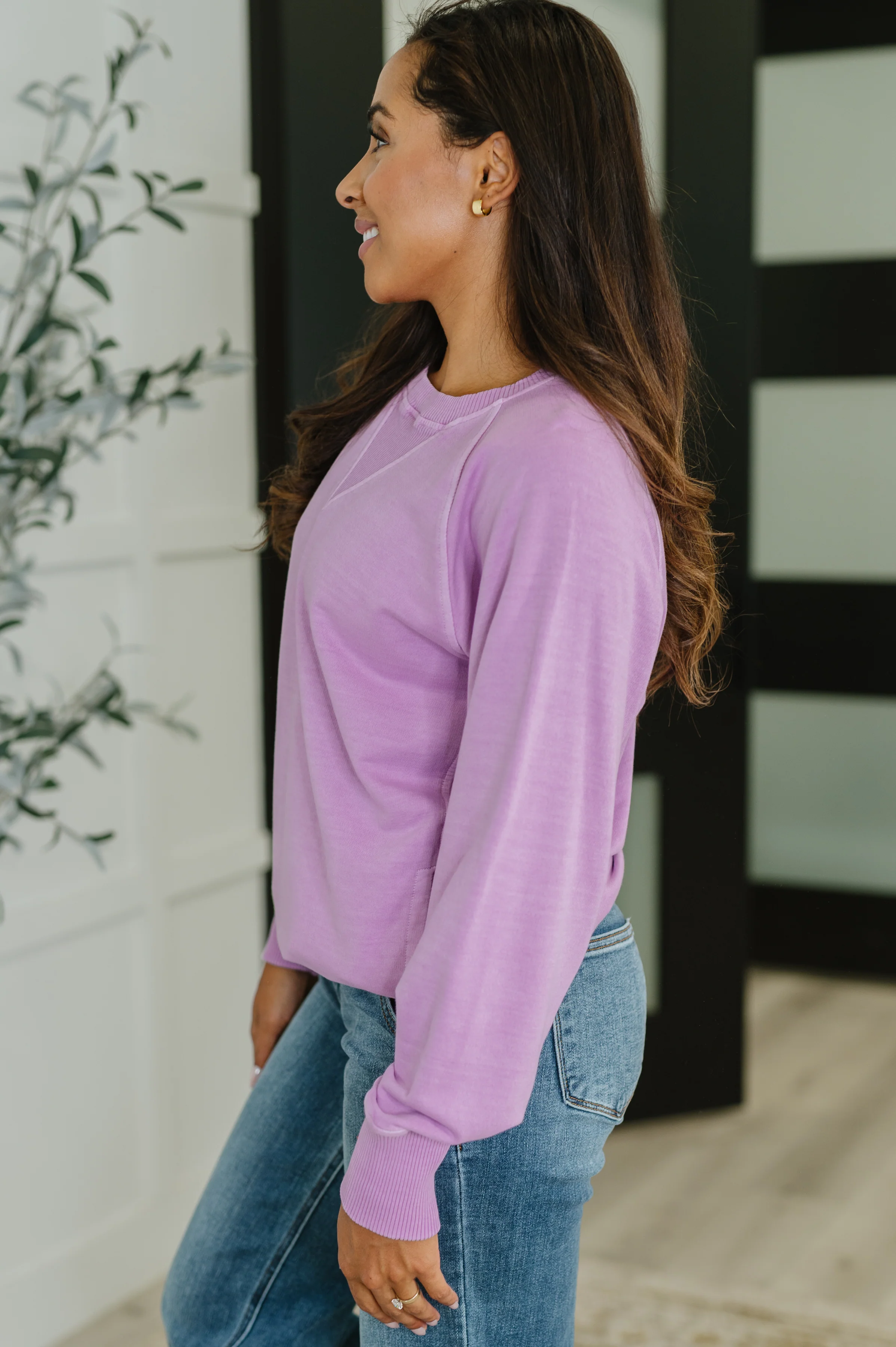 For the Experience Relaxed Pullover in Lavender - 9/17/2025 - Image 4