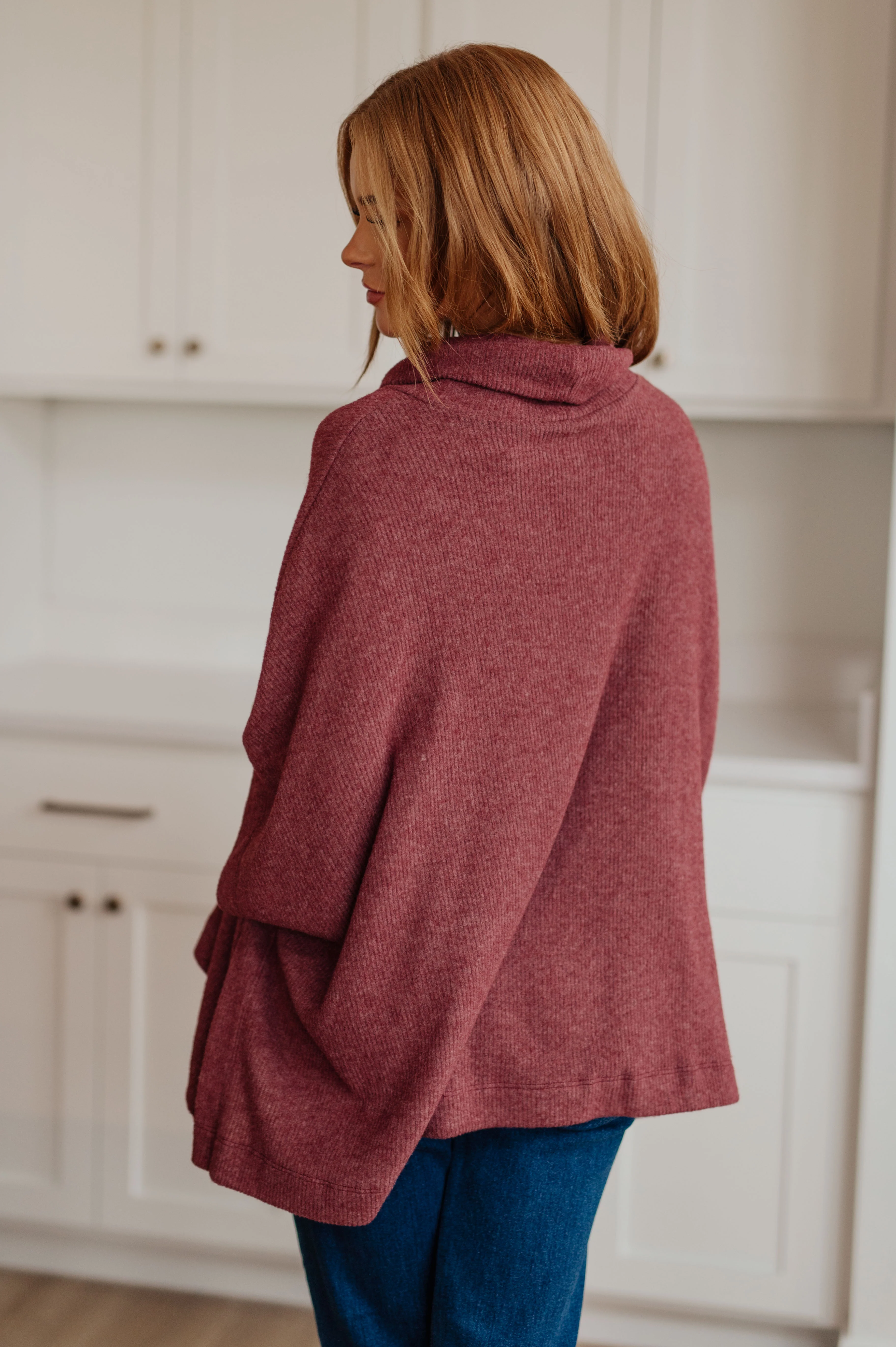 Forgive Me Cowl Neck Poncho - 10/18/2024 - Image 9