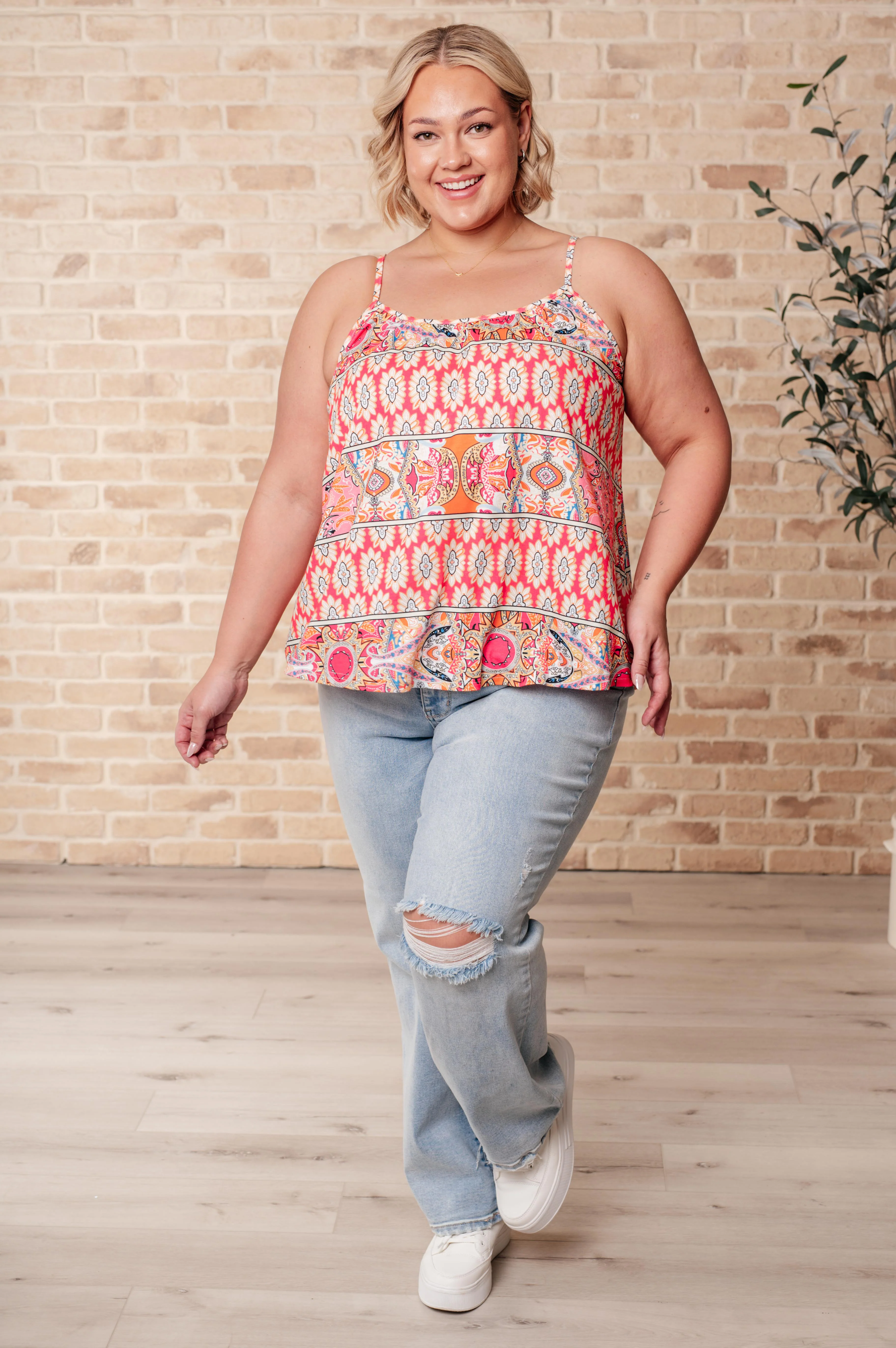 Free Spirited Mixed Print Tank - 5/25/2026 - Image 4