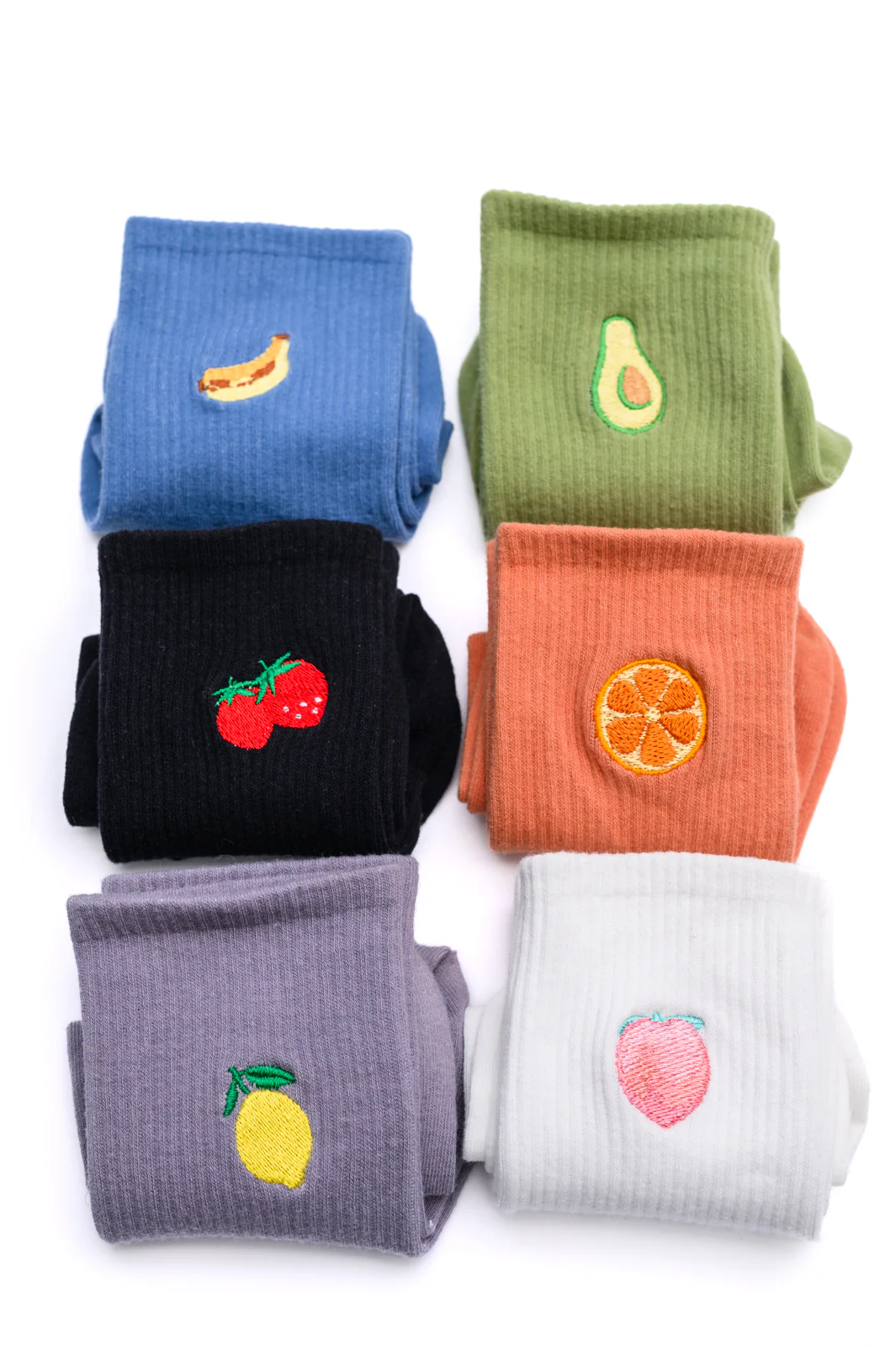 Fruit Snack Socks Set of 6 - 12/9/2024 - Image 8