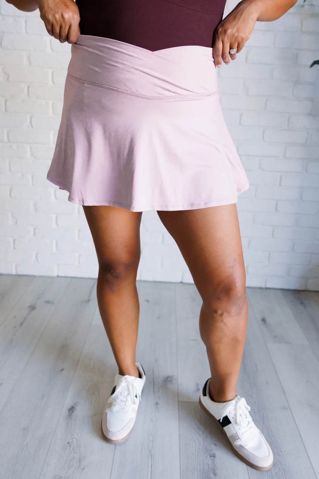 Full Force V Shaping High-Waist Skort in Mauve Peony - 9/19/2024 - Image 4