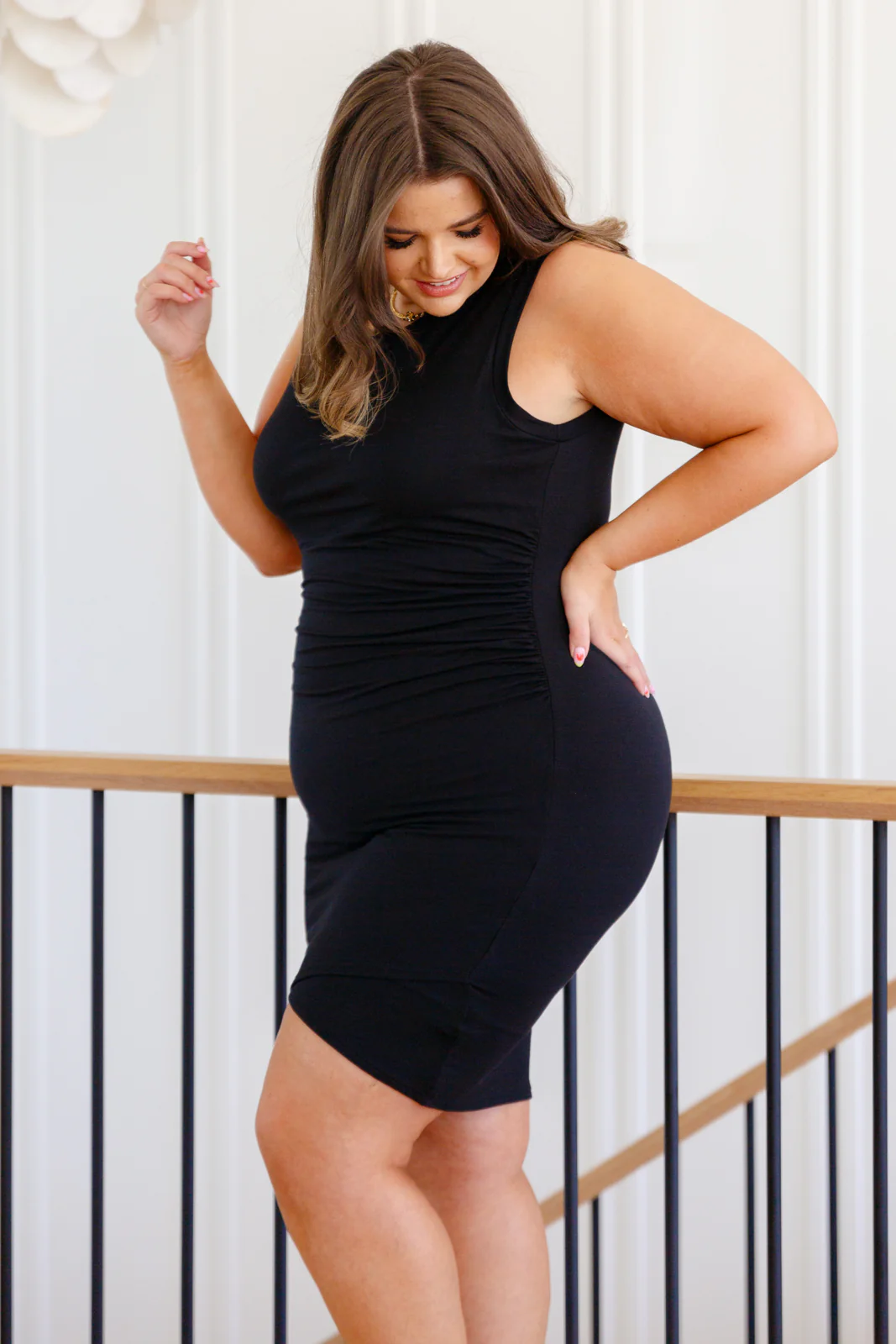 Fully Justified Ruched Wrap Dress - 8/29/2023 - Image 7