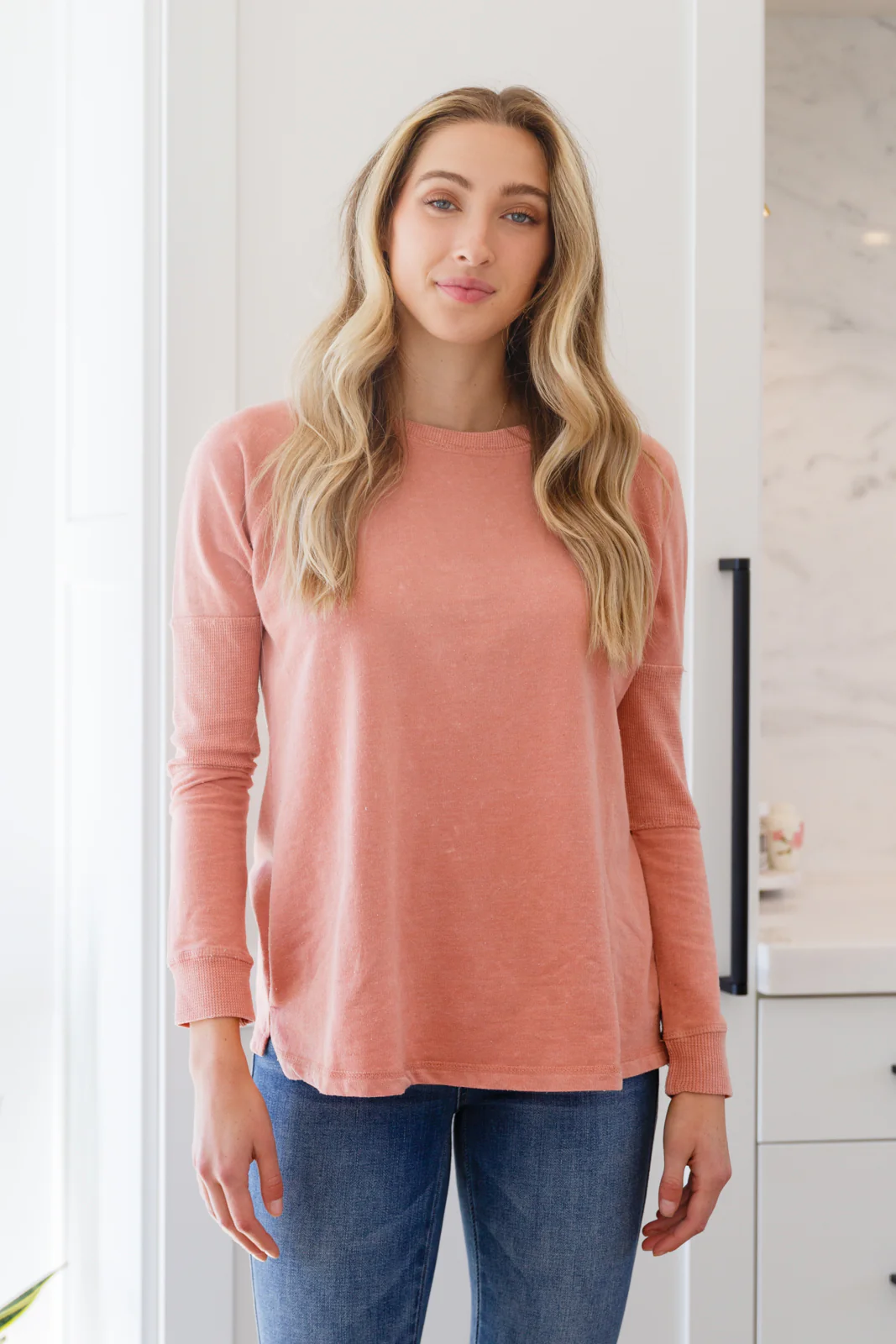 Fun Beginnings Raglan Top In Dusty Mauve - 11/8/2022 - Image 3