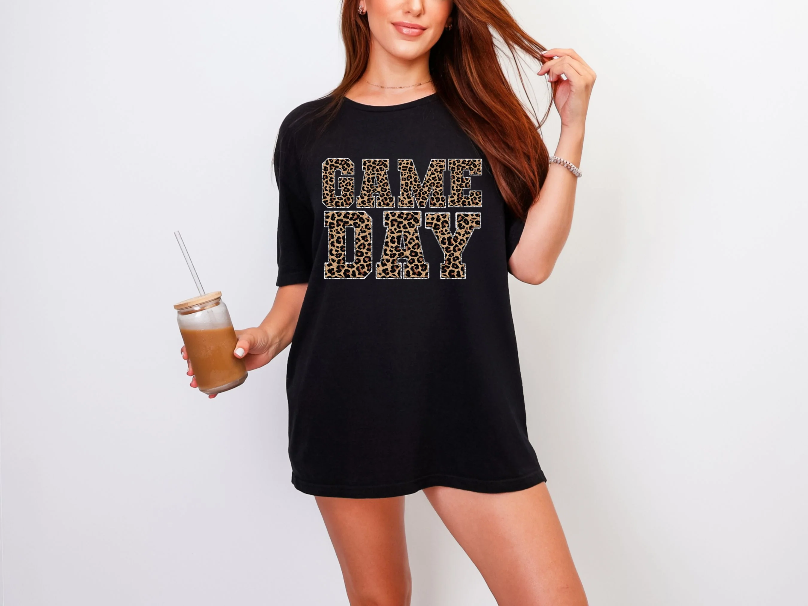 Game Day Black Graphic Tee in Multiple Colors - Image 4