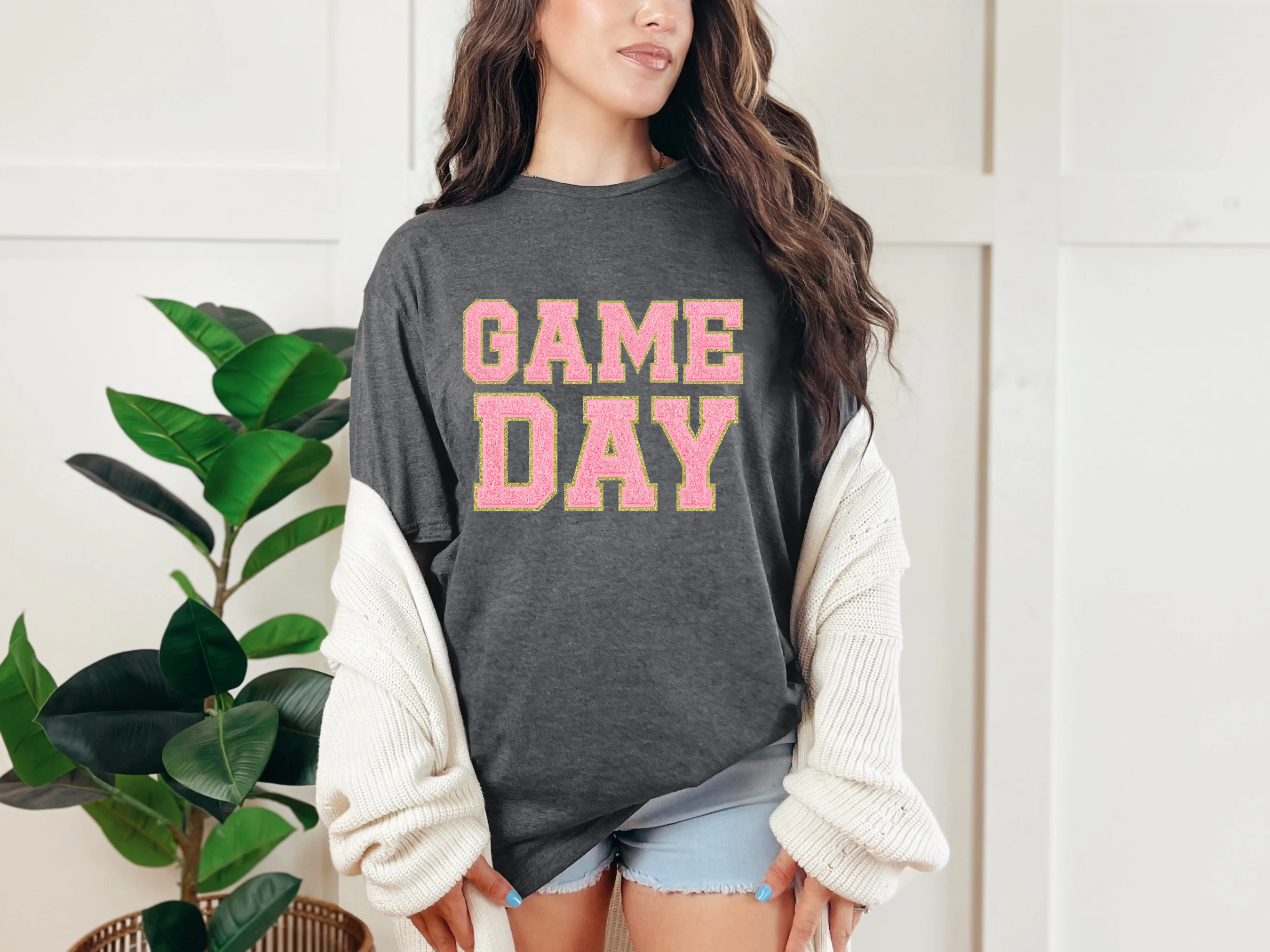 Game Day Grey Graphic Tee in Multiple Colors - Image 3