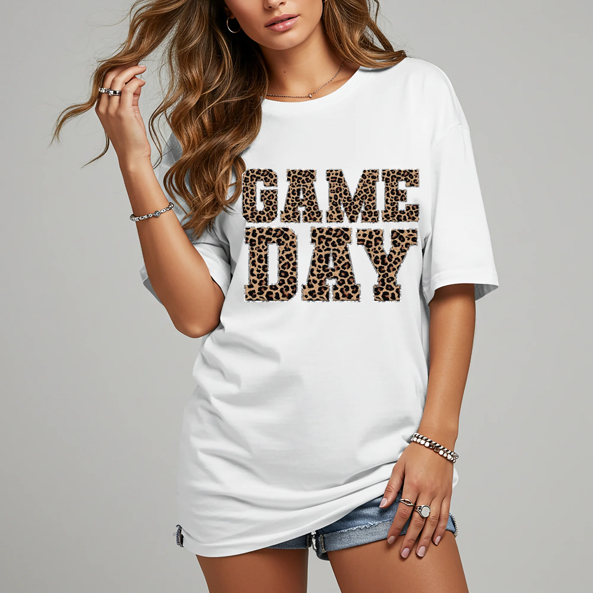 Game Day White Graphic Tee in Multiple Colors - Image 10