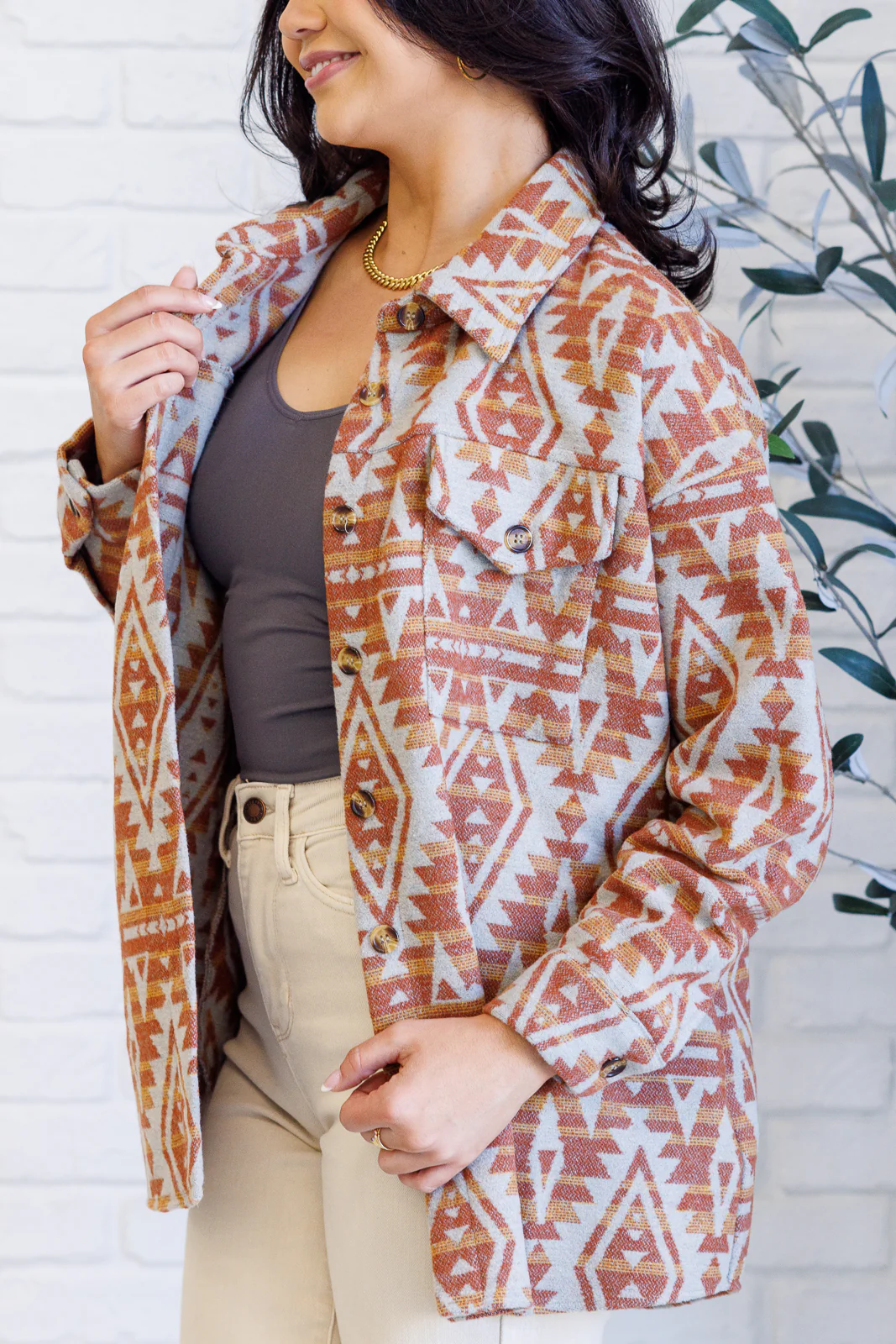 Gather Round Aztec Shacket - 11/13/2025 - Image 6