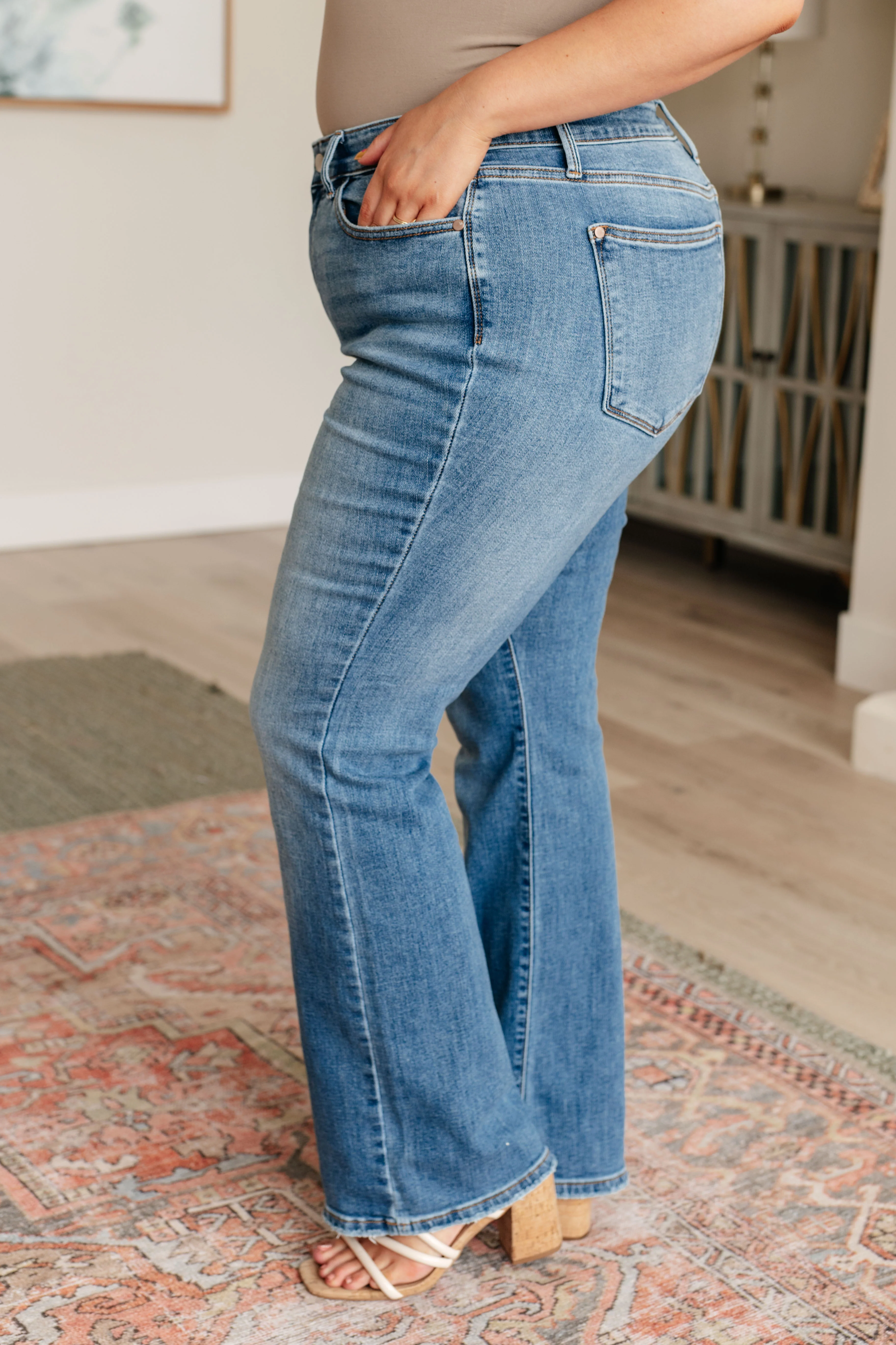 Genevieve Mid Rise Vintage Bootcut Jeans - 4/3/2024 - Image 6