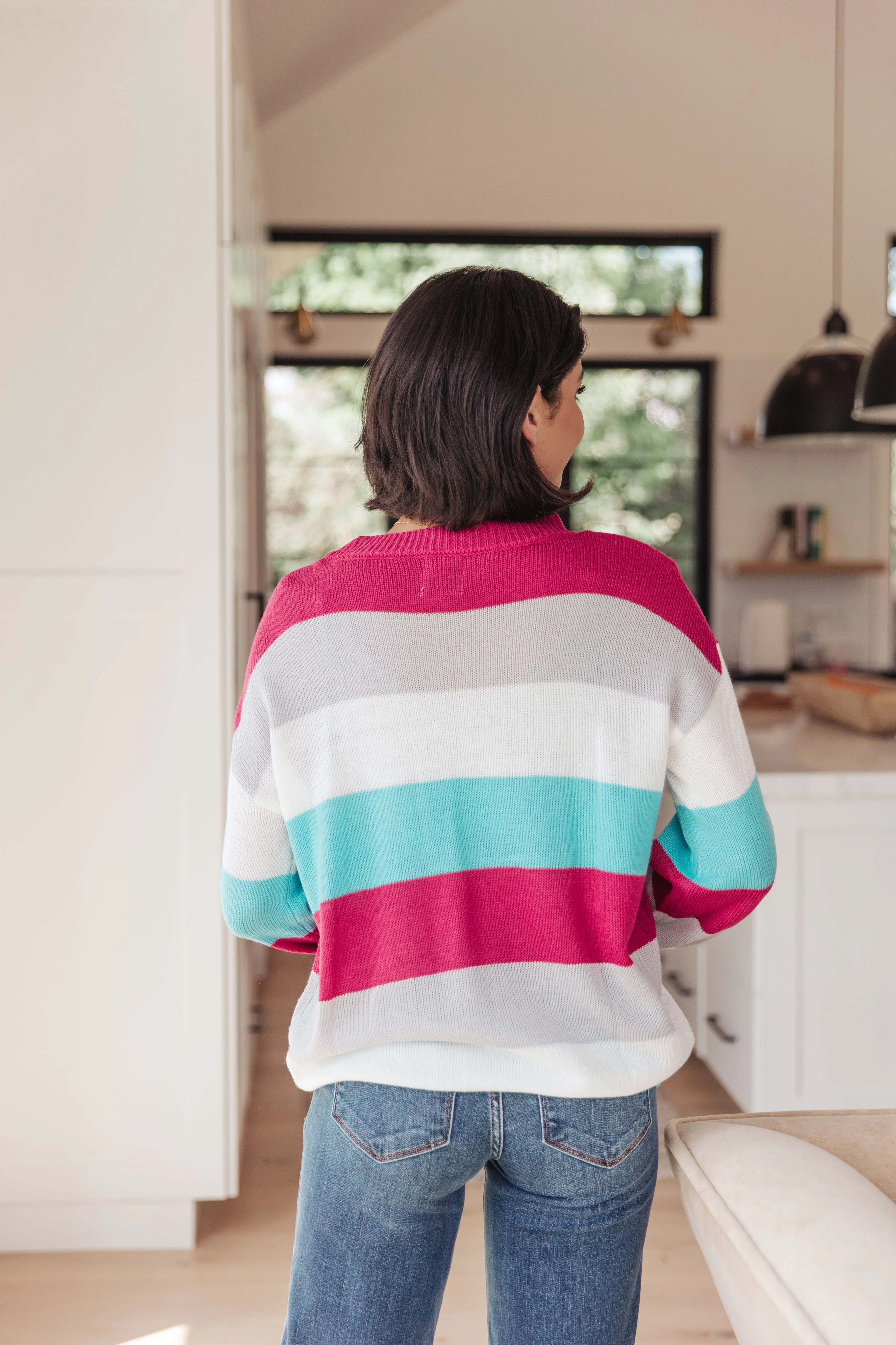 Get It Started Striped Sweater - 8/25/2023 - Image 7