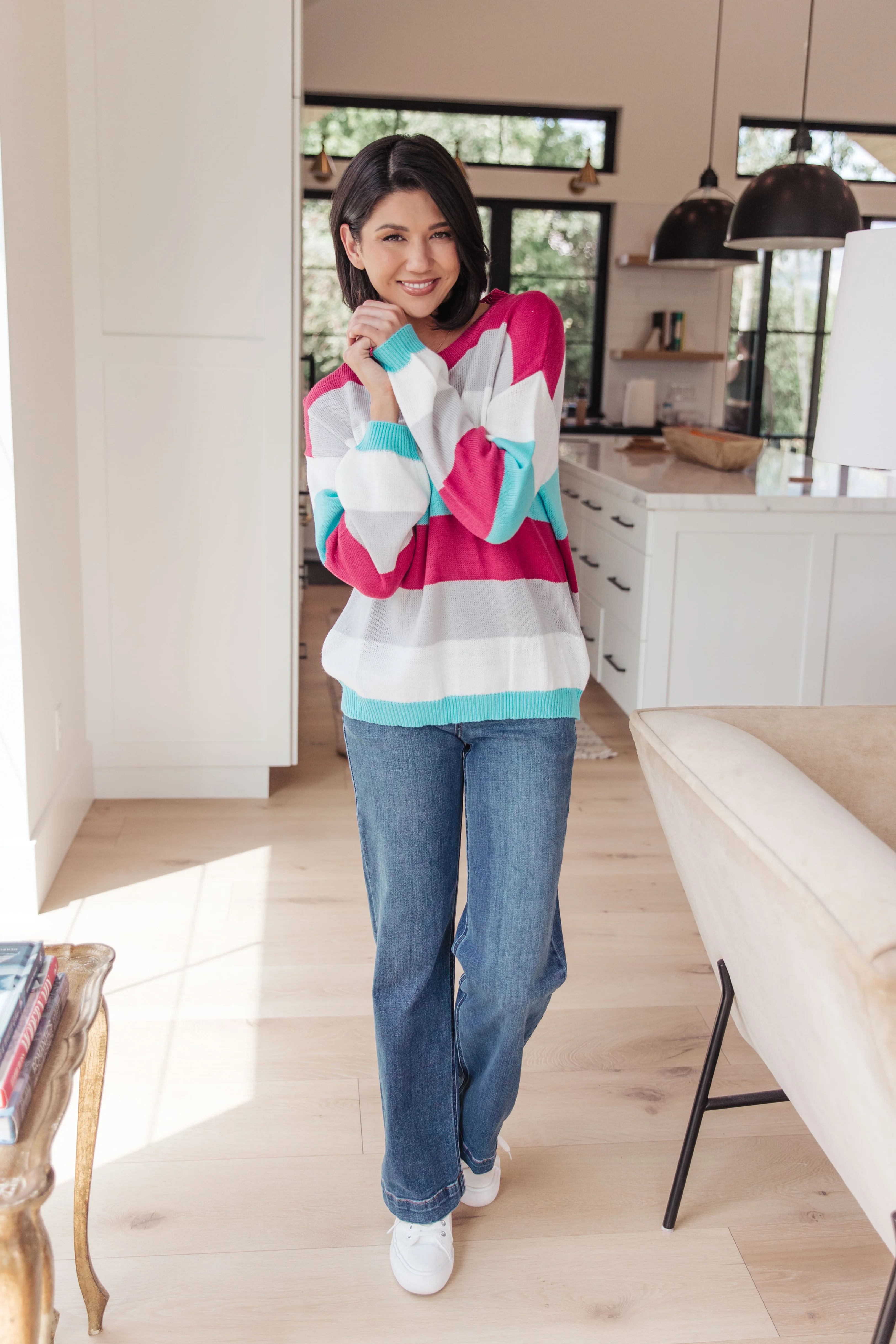 Get It Started Striped Sweater - 8/25/2023 - Image 9