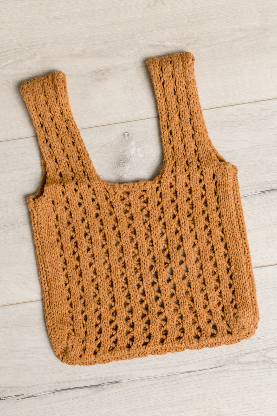Girls Day Open Weave Bag in Tan - 4/13/2026 - Image 2
