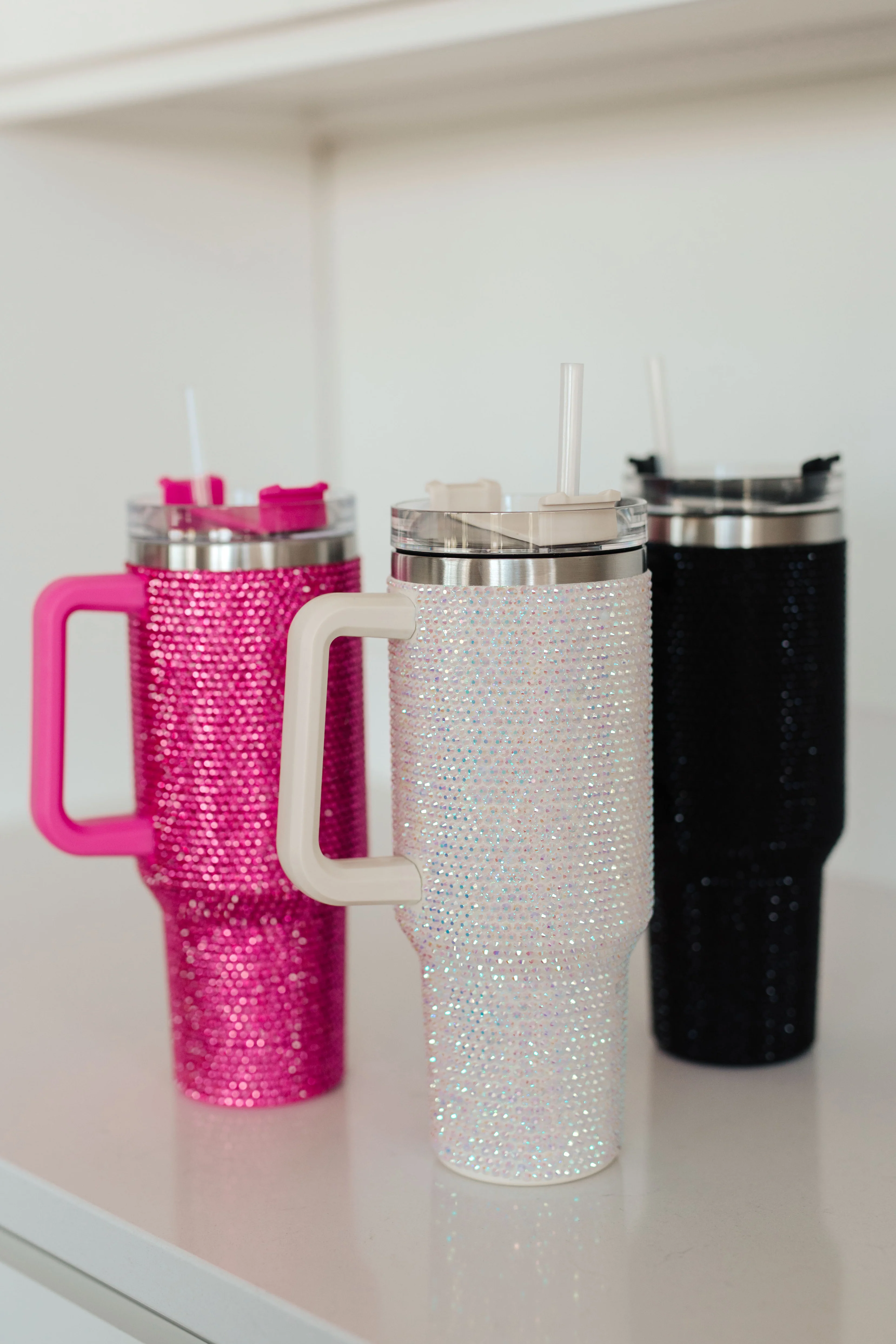 Glam Girl 40 oz Rhinestone Tumbler in Black - 11/20/2023 - Image 4