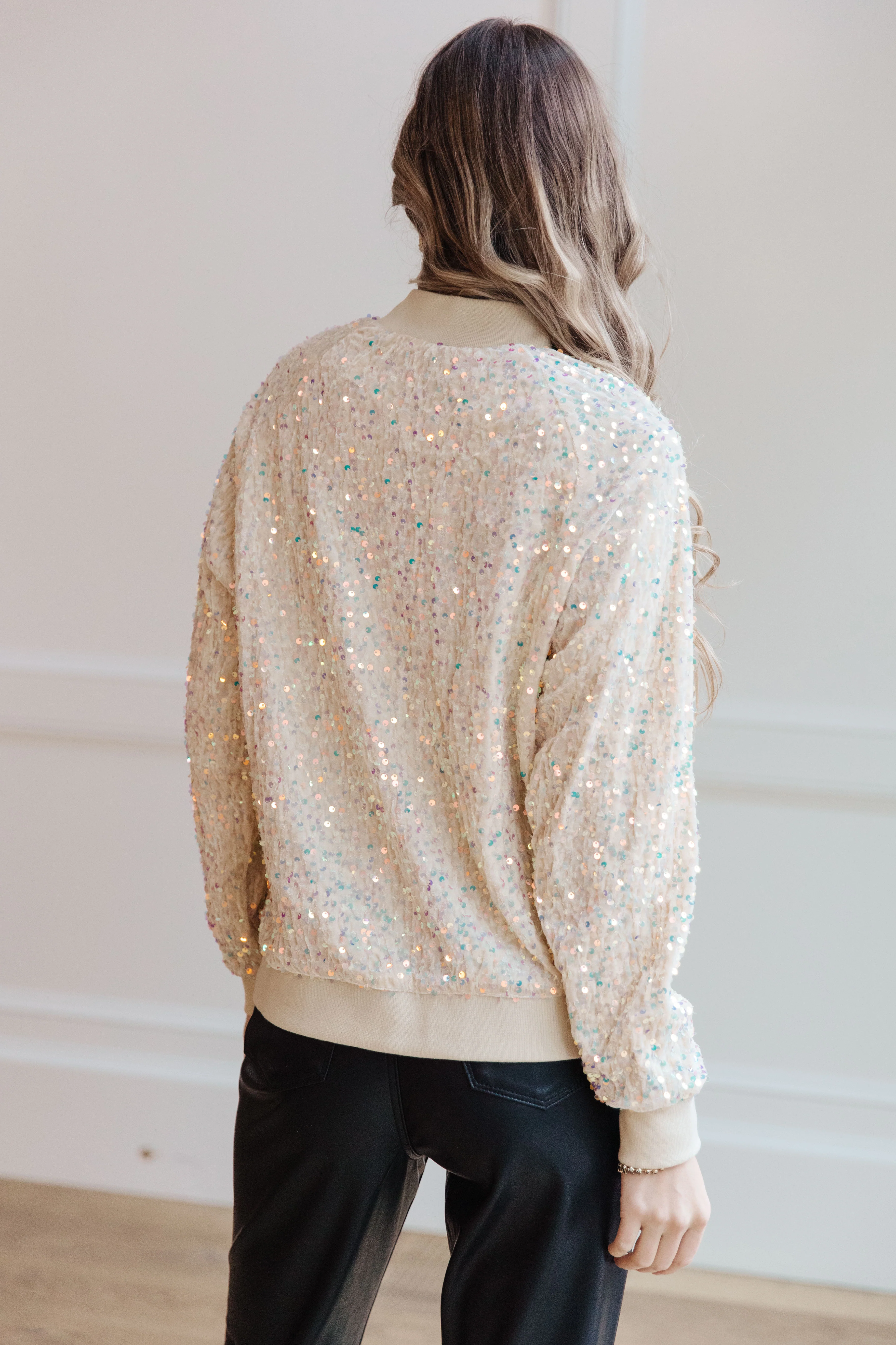 Glitter Bomb Sequin Bomber Jacket - 11/27/2023 - Image 7