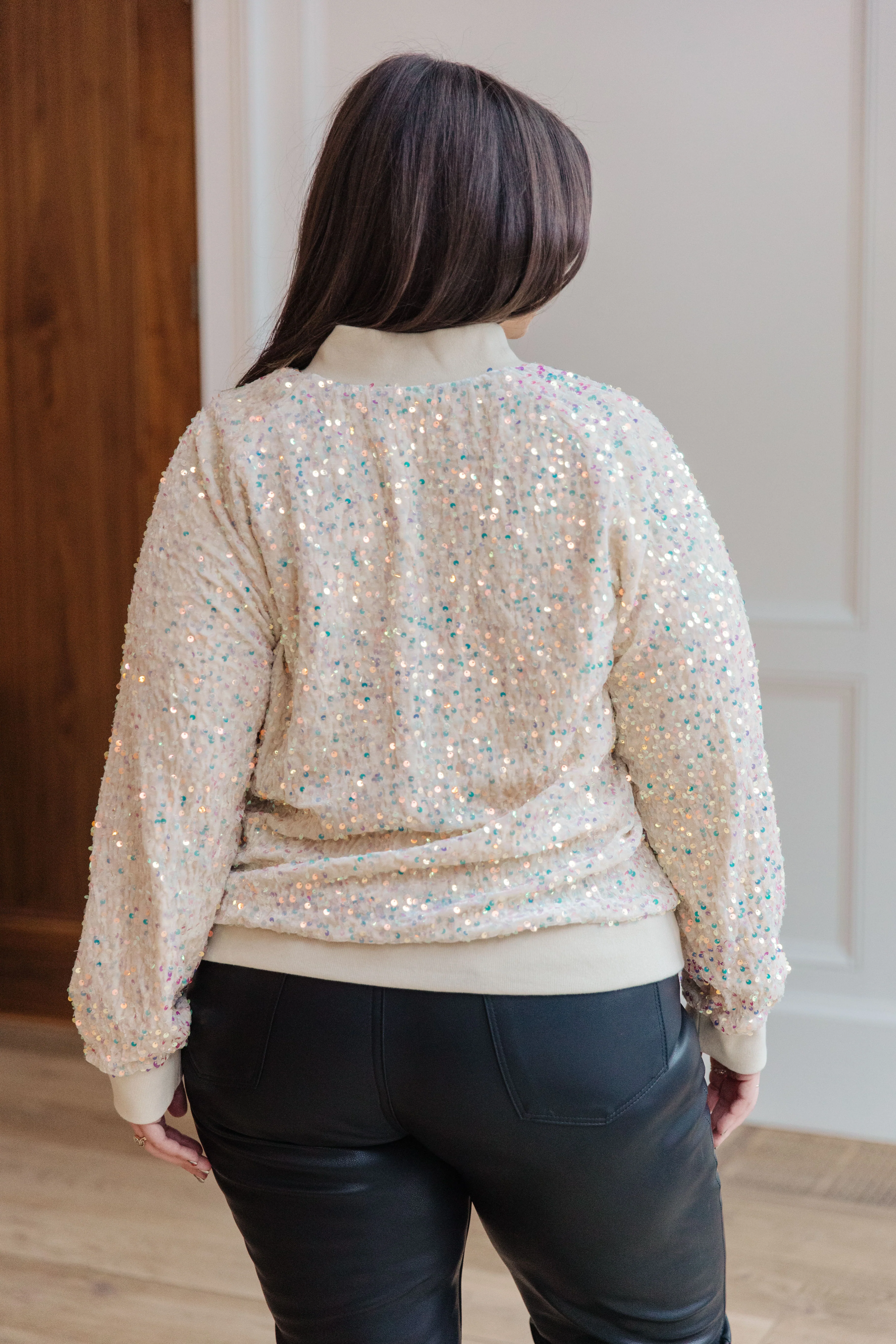 Glitter Bomb Sequin Bomber Jacket - 11/27/2023 - Image 8
