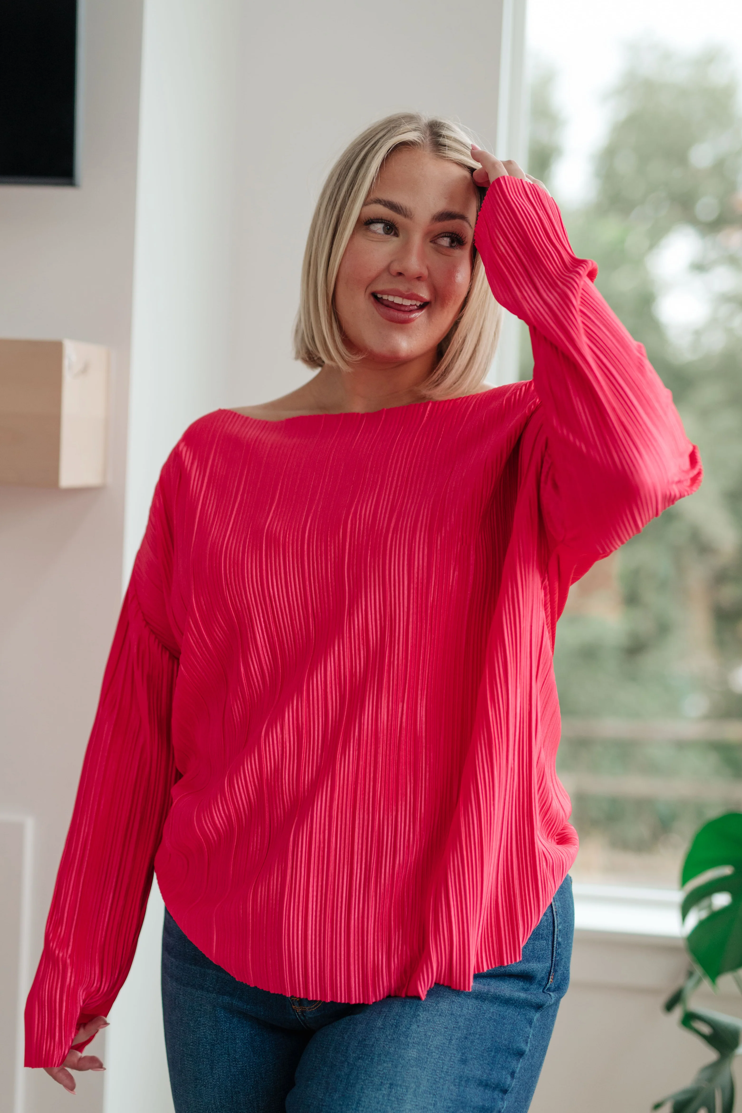Going Out Plisse Top - 12/15/2025