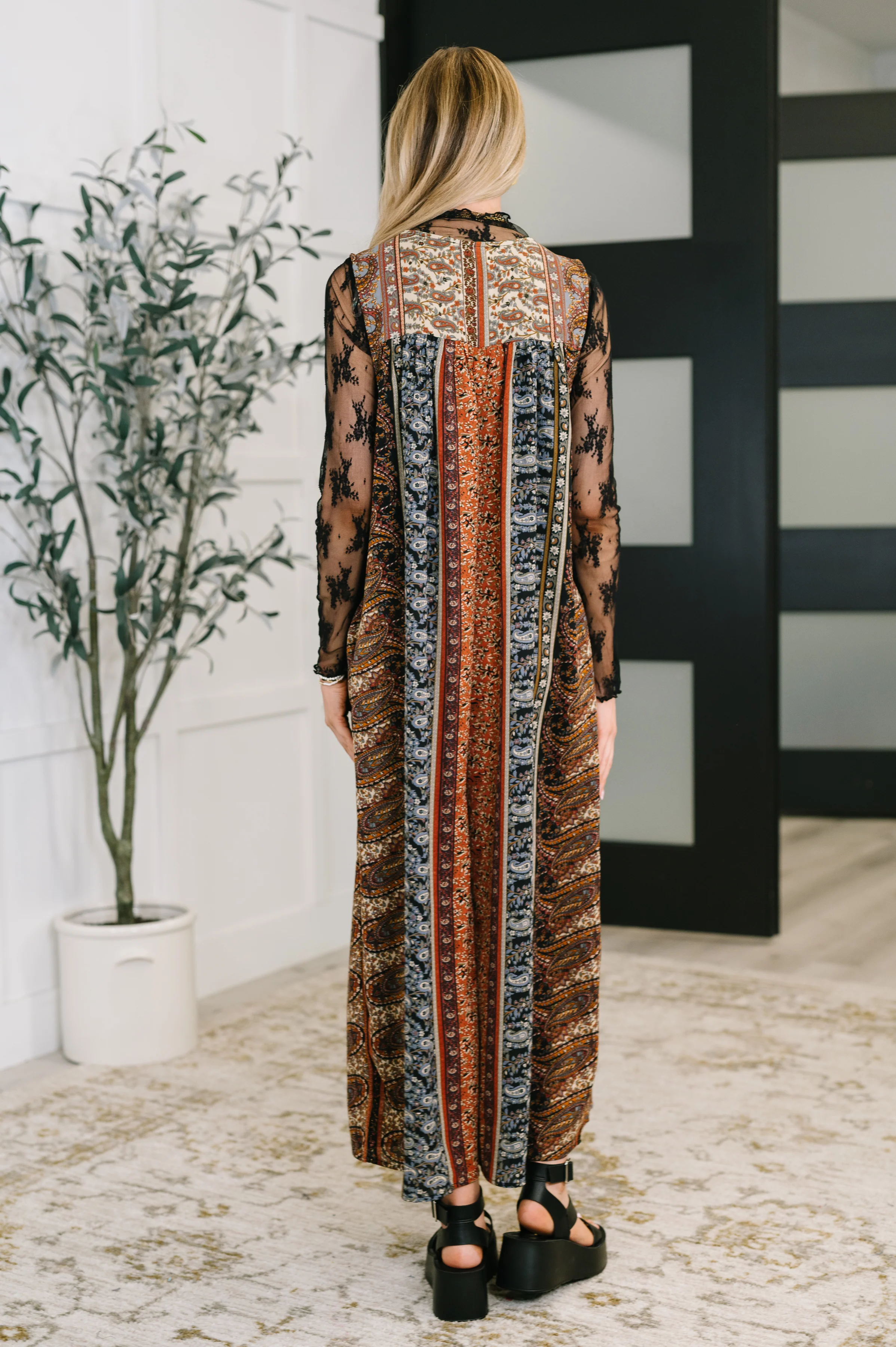 Going with the Flow Mixed Print Jumpsuit - 10/28/2025 NEW - Image 4