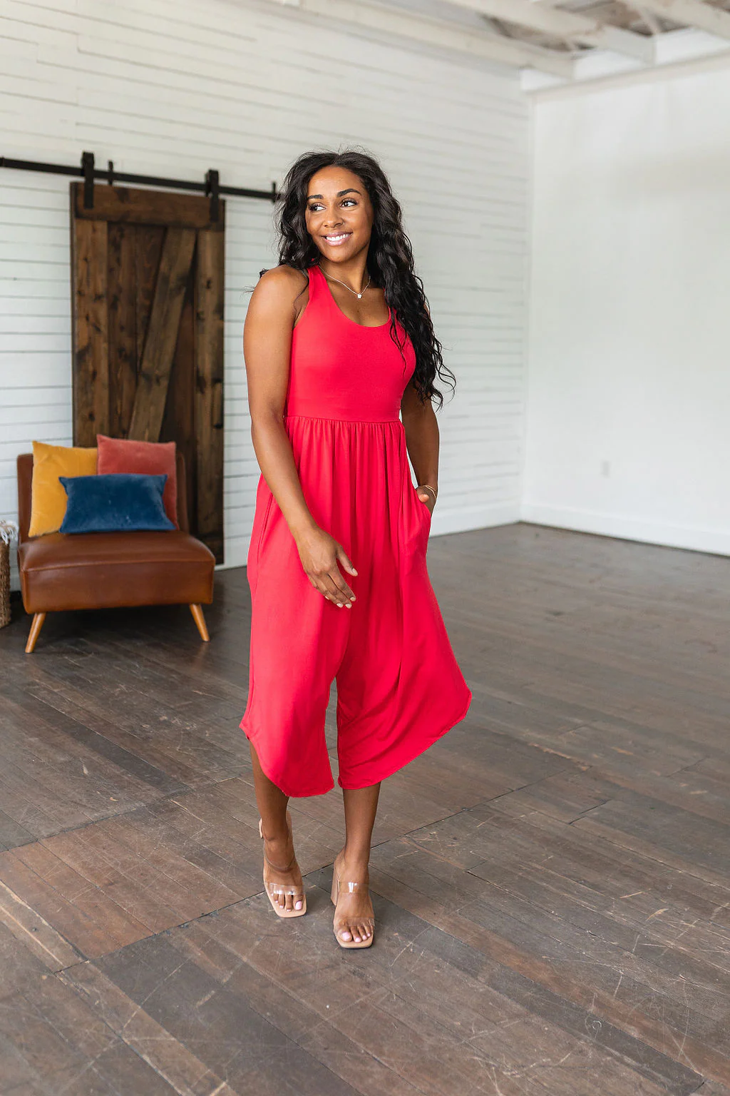 Good Idea Jumpsuit in Red - 7/13/2023 - Image 11