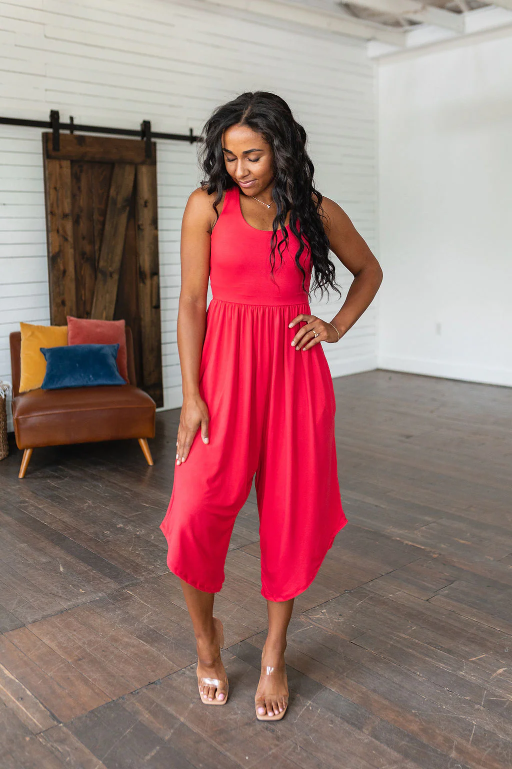 Good Idea Jumpsuit in Red - 7/13/2023 - Image 12