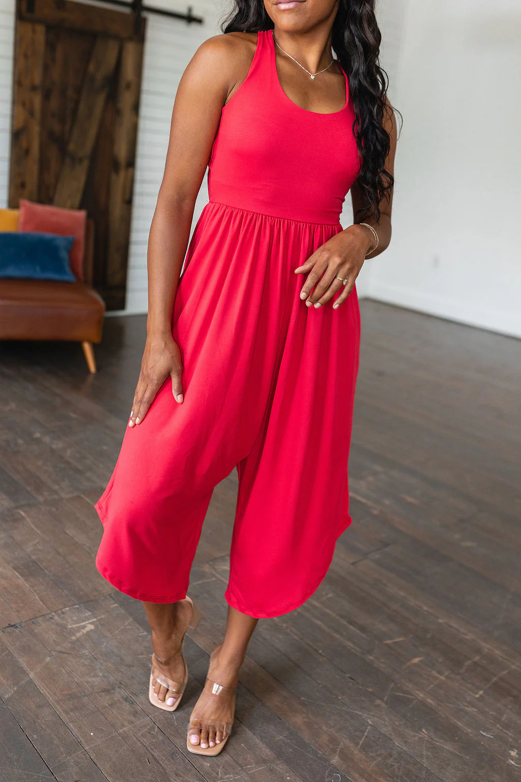 Good Idea Jumpsuit in Red - 7/13/2023 - Image 7