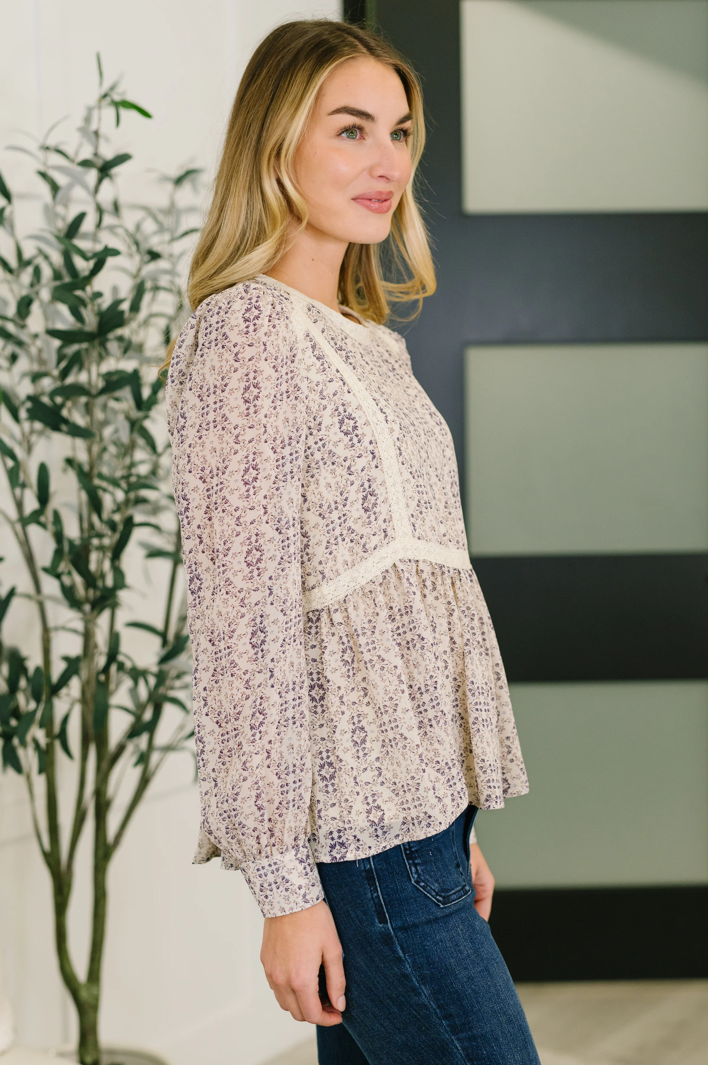 Gorgeous Girl Floral Peplum Blouse - 1/23/2026 NEW - Image 4
