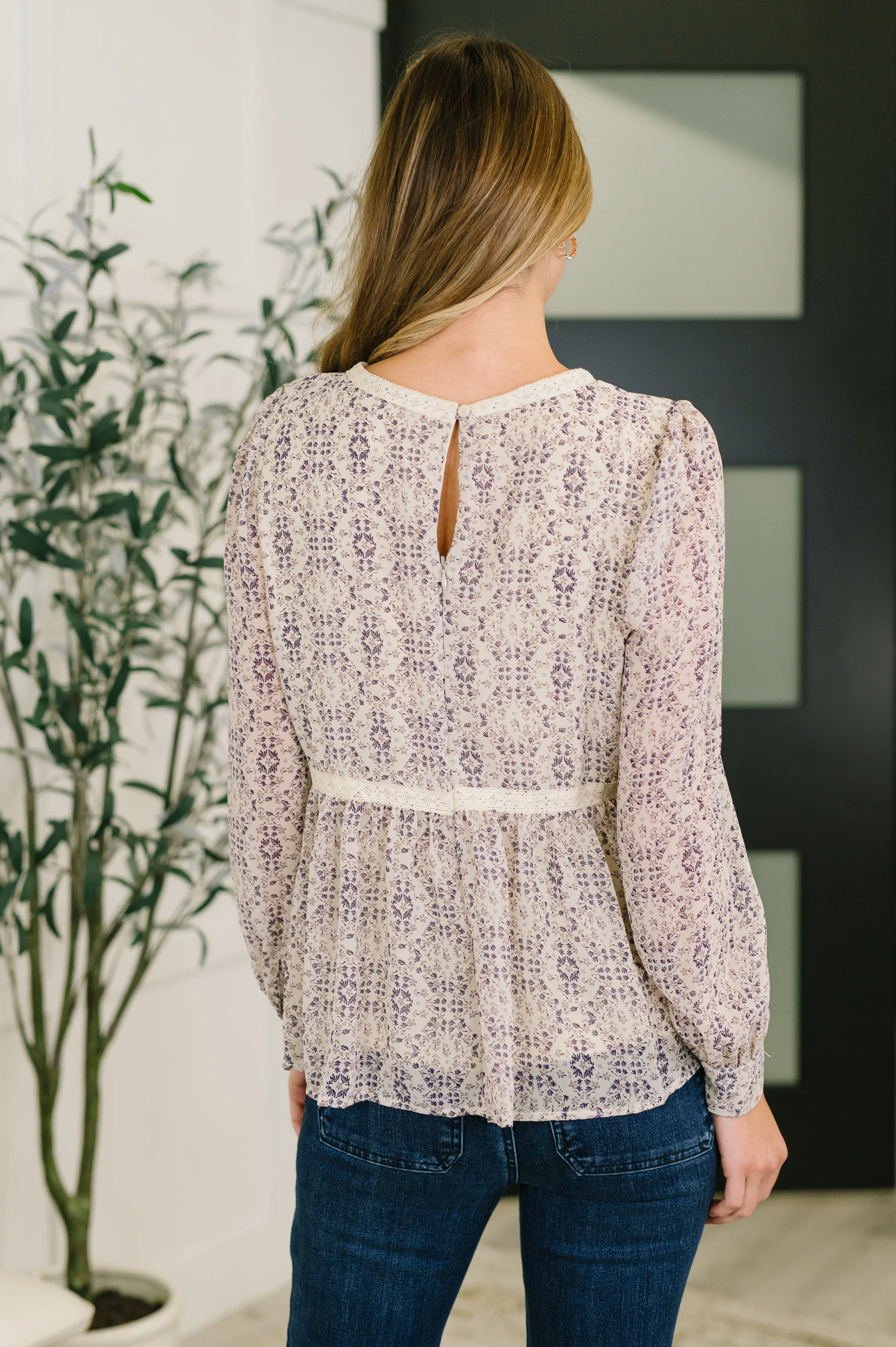 Gorgeous Girl Floral Peplum Blouse - 1/23/2026 NEW - Image 6