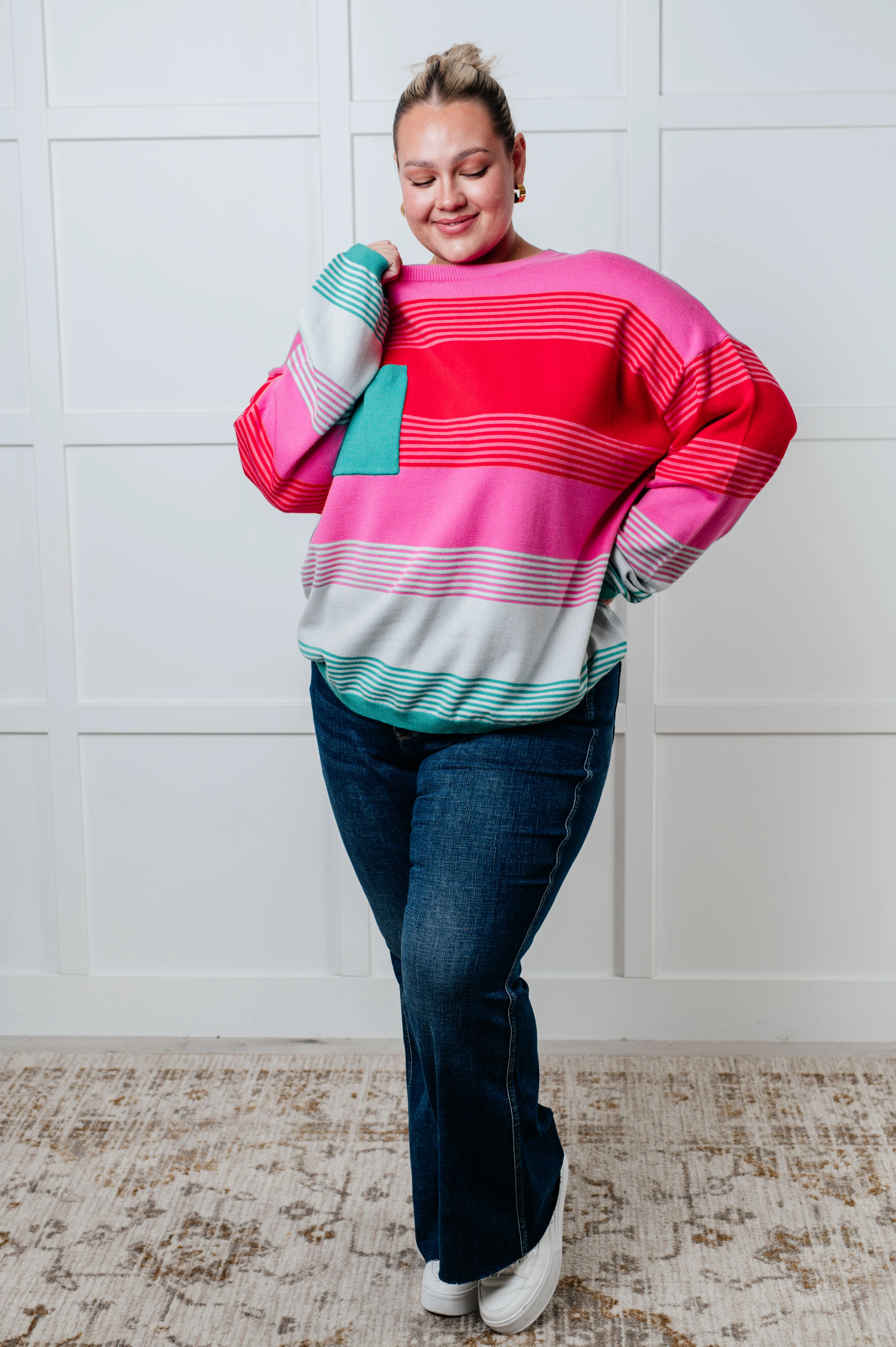 Gradual Feelings Striped Sweater - 1/7/2025 - Image 4