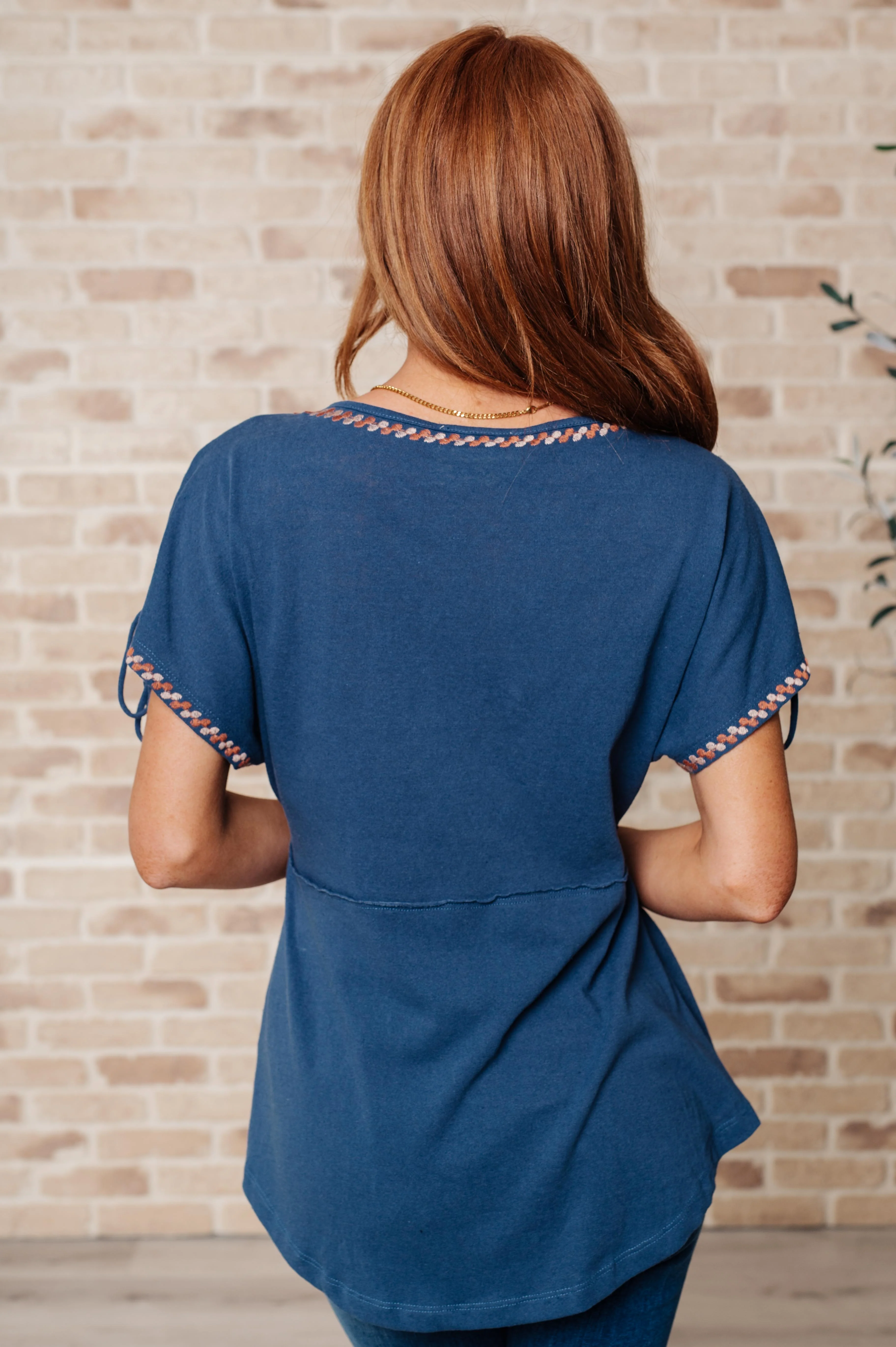 Greece Lightning V-Neck Blouse - 3/31/2025 - Image 10
