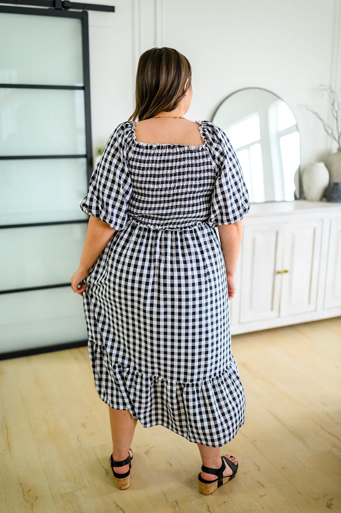 Greenville Gingham Midi Dress - 4/20/2023 - Image 8